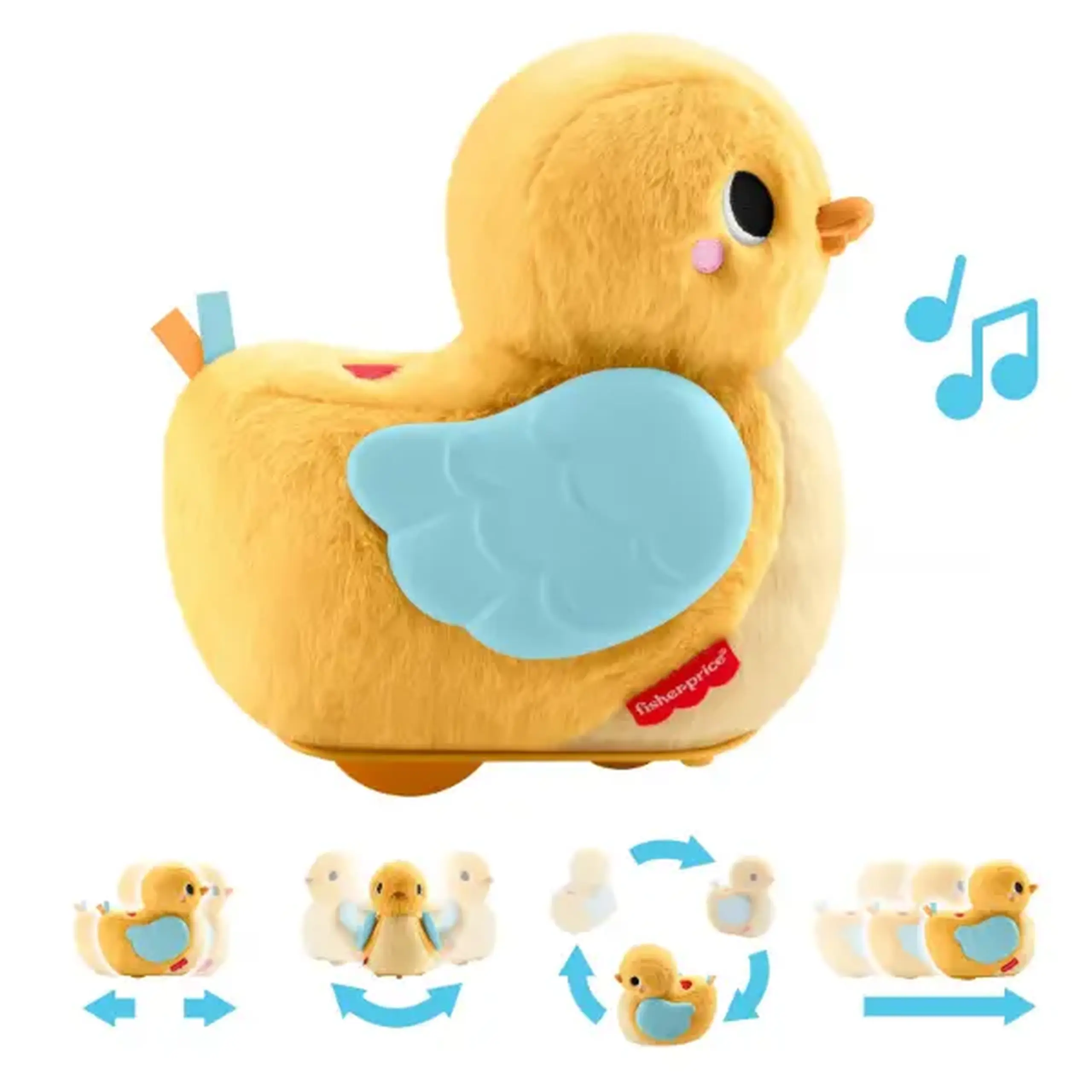 Jucărie muzicală „Rățușca 4 în 1” Fisher-Price