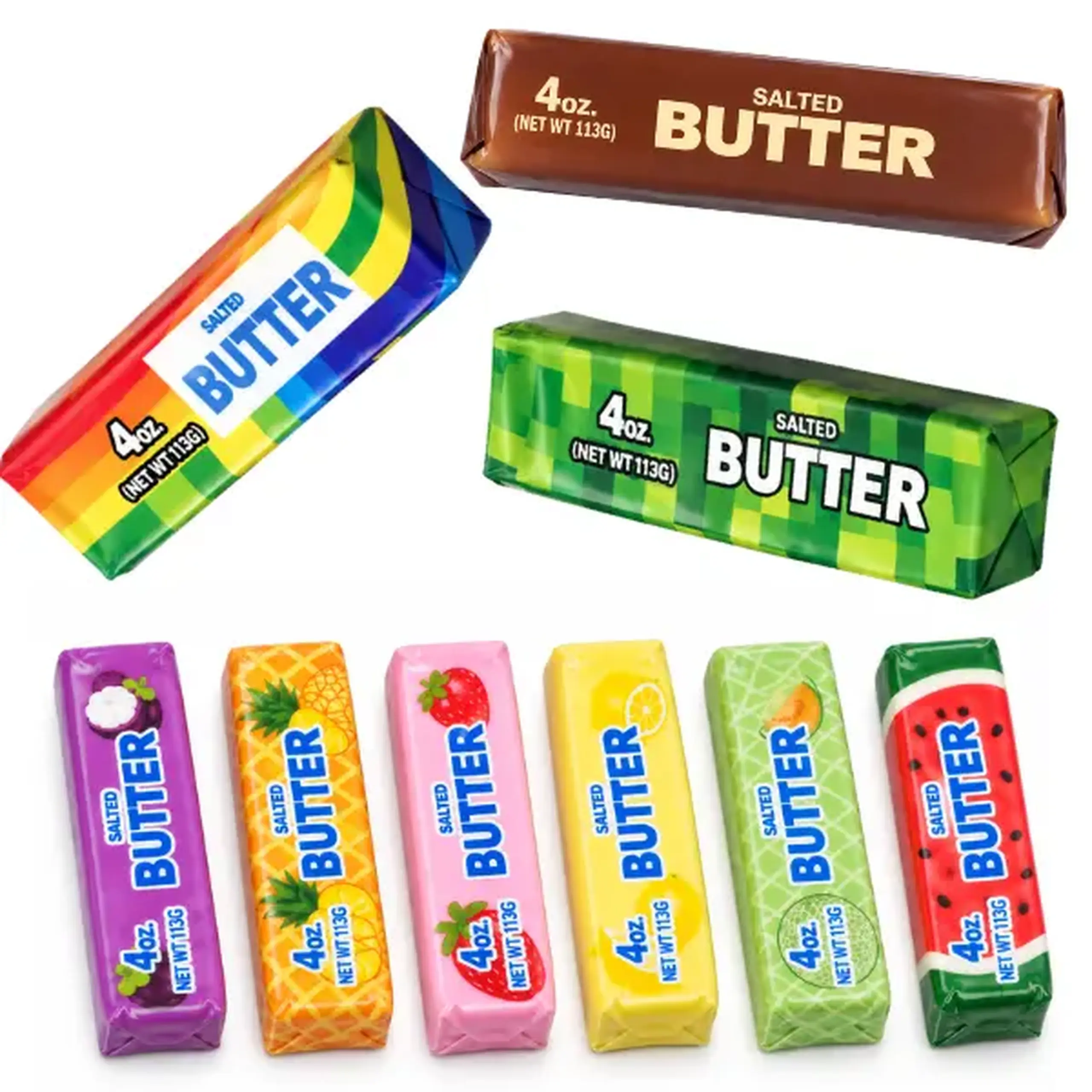 Jucărie antistres "Butter", cu aromă de patiserie dulce, 14 cm, în asortiment