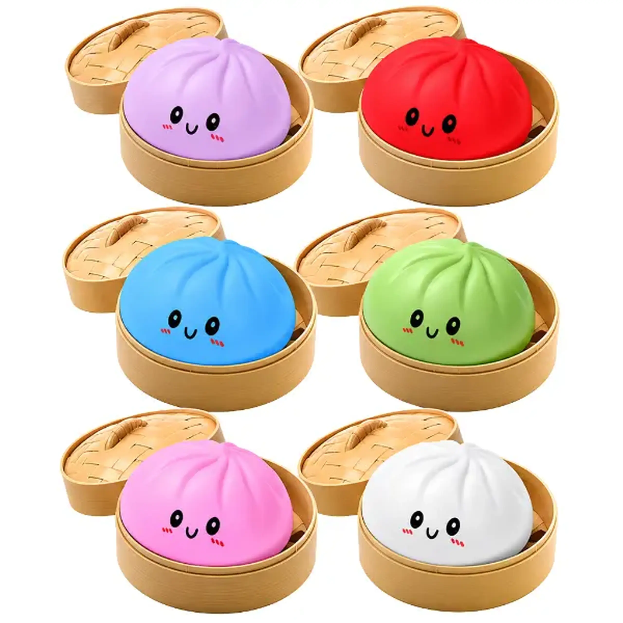 Jucărie antistres „Flippy Squishy: Dumpling”, 5 × 5 × 5 cm