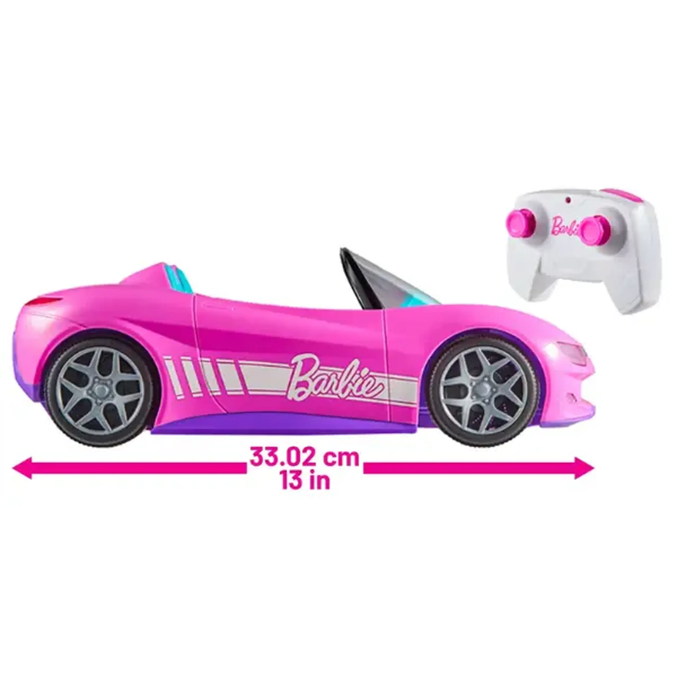 Hot Wheels Cabriolet Barbie cu telecomandă