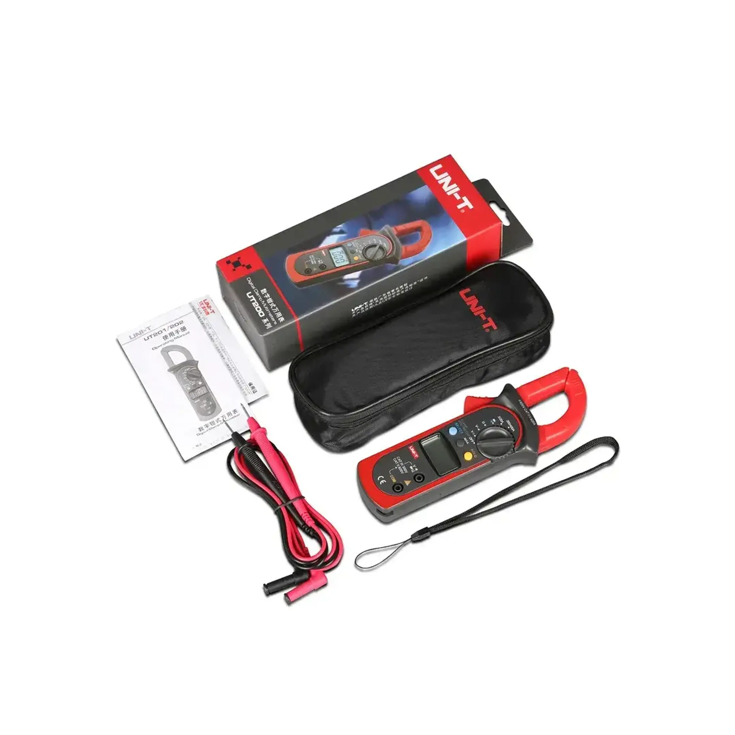 Clește de măsurat curentul UT201 2 x 1.5 V UNI-T