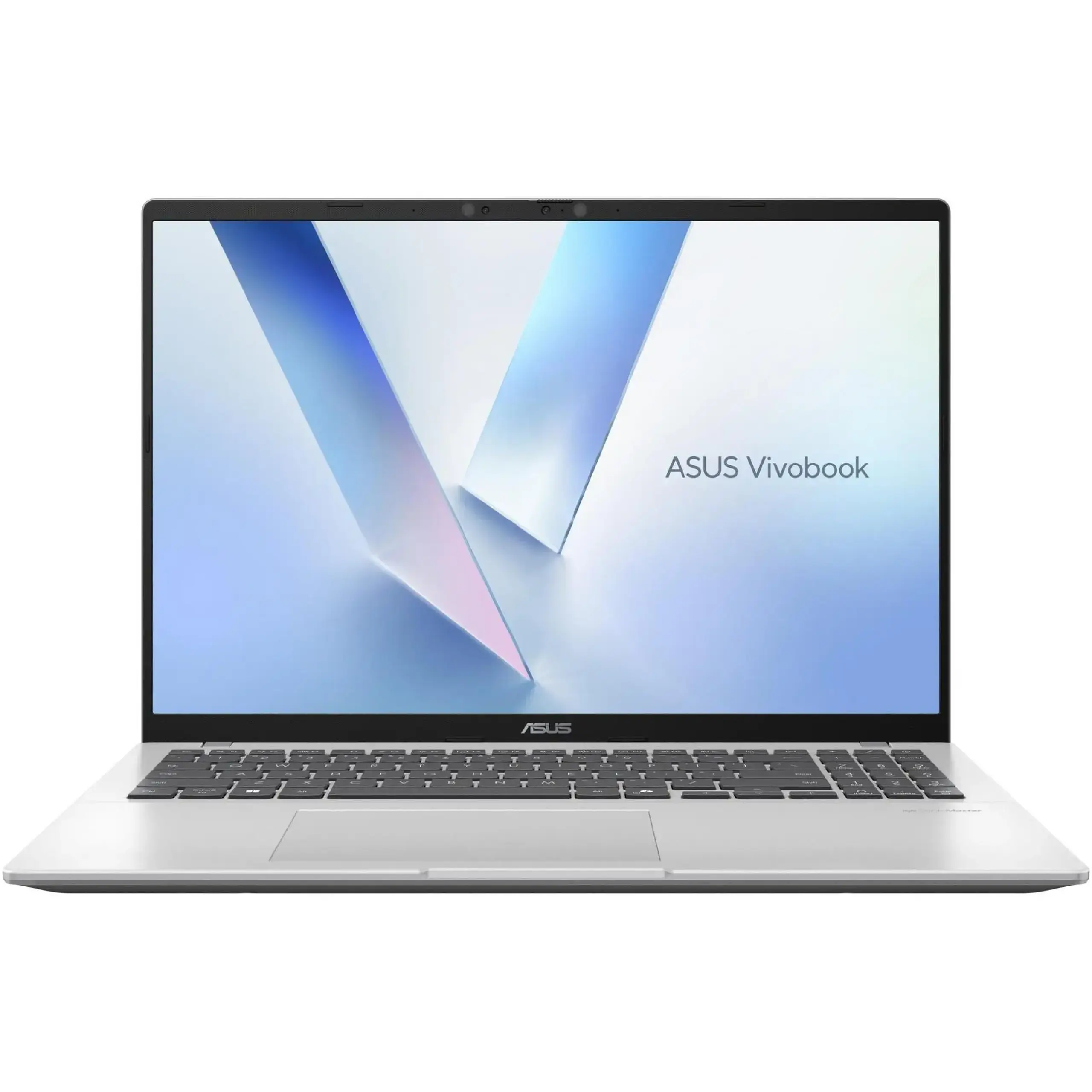 Laptop ASUS Vivobook 16 X1607QA cu procesor Snapdragon X X1 26 100 pana la 2.97GHz, 16'', WUXGA, IPS, 16GB LPDDR5X RAM, 1TB SSD, Qualcomm Adreno GPU, Windows 11 Home, Cool Silver