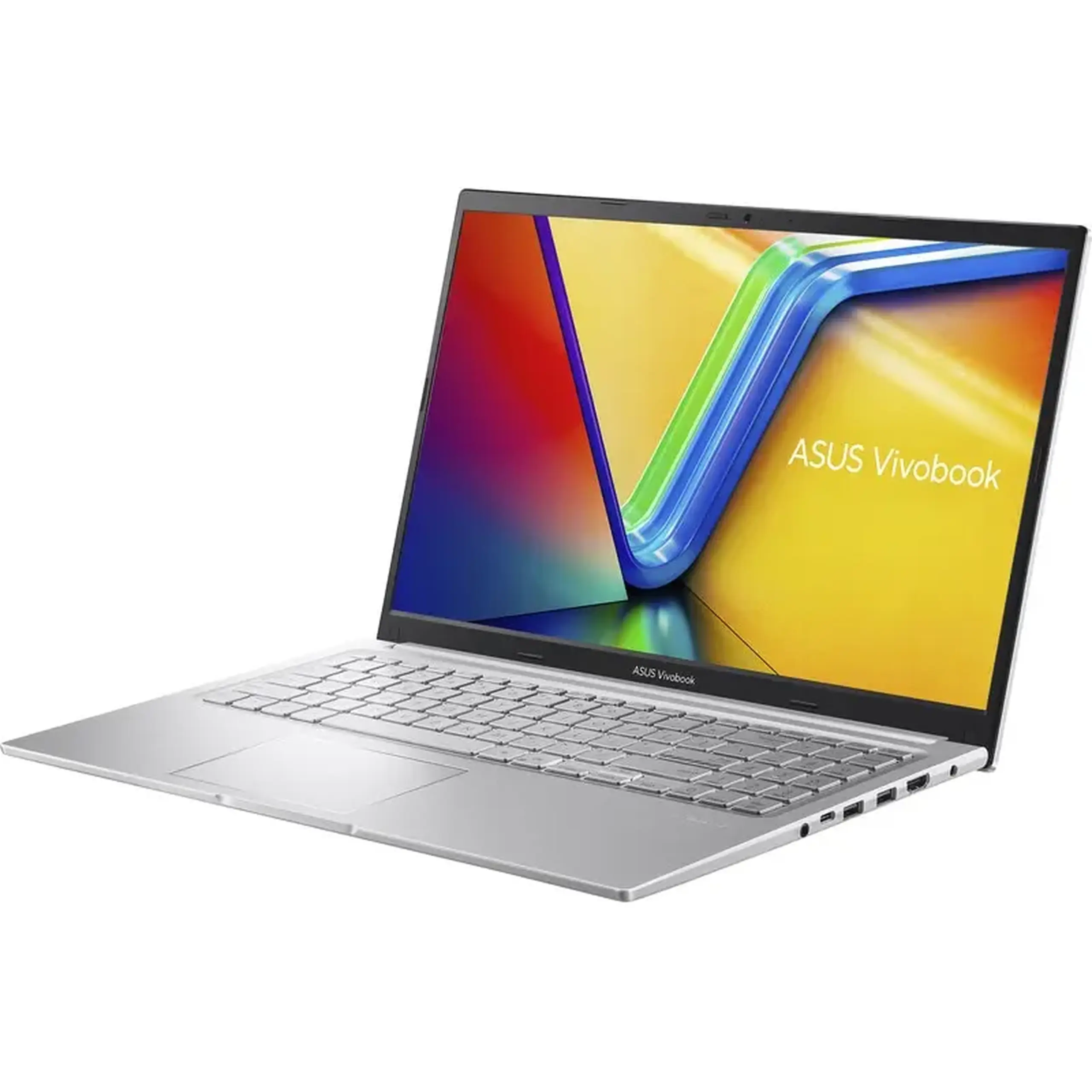 Laptop ASUS Vivobook 15 M1502NAQ cu procesor AMD Ryzen™ 5 150 pana la 4.55 GHz, 15.6'', Full HD, IPS, 16GB RAM, 512GB SSD, AMD Radeon™ Graphics, Cool Silver