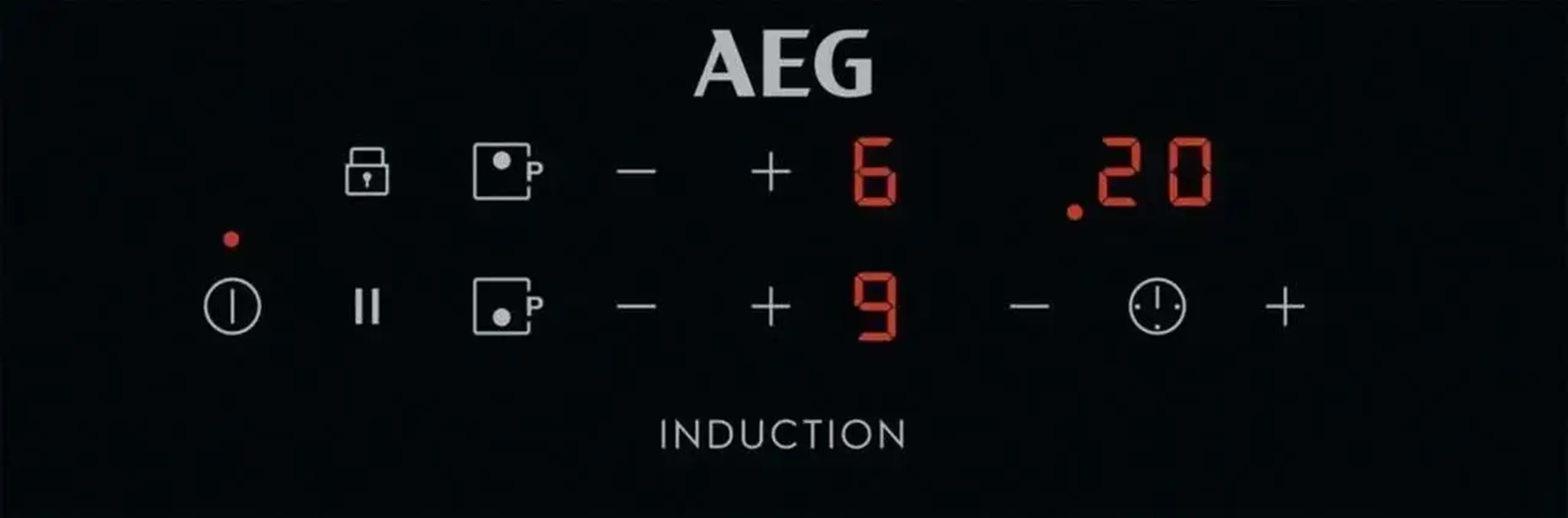 Plită cu Inducție AEG IKB32300CB, 2 zone