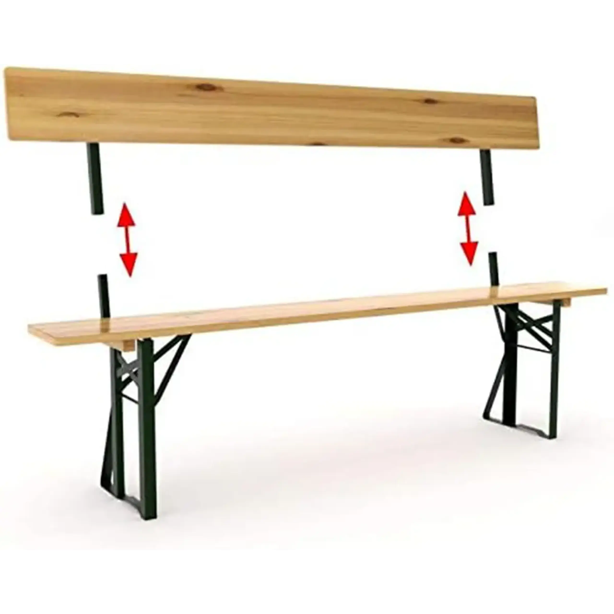Set de grădină FABBYGO masa si scaune XHWB - 003 – Wood & Steel
