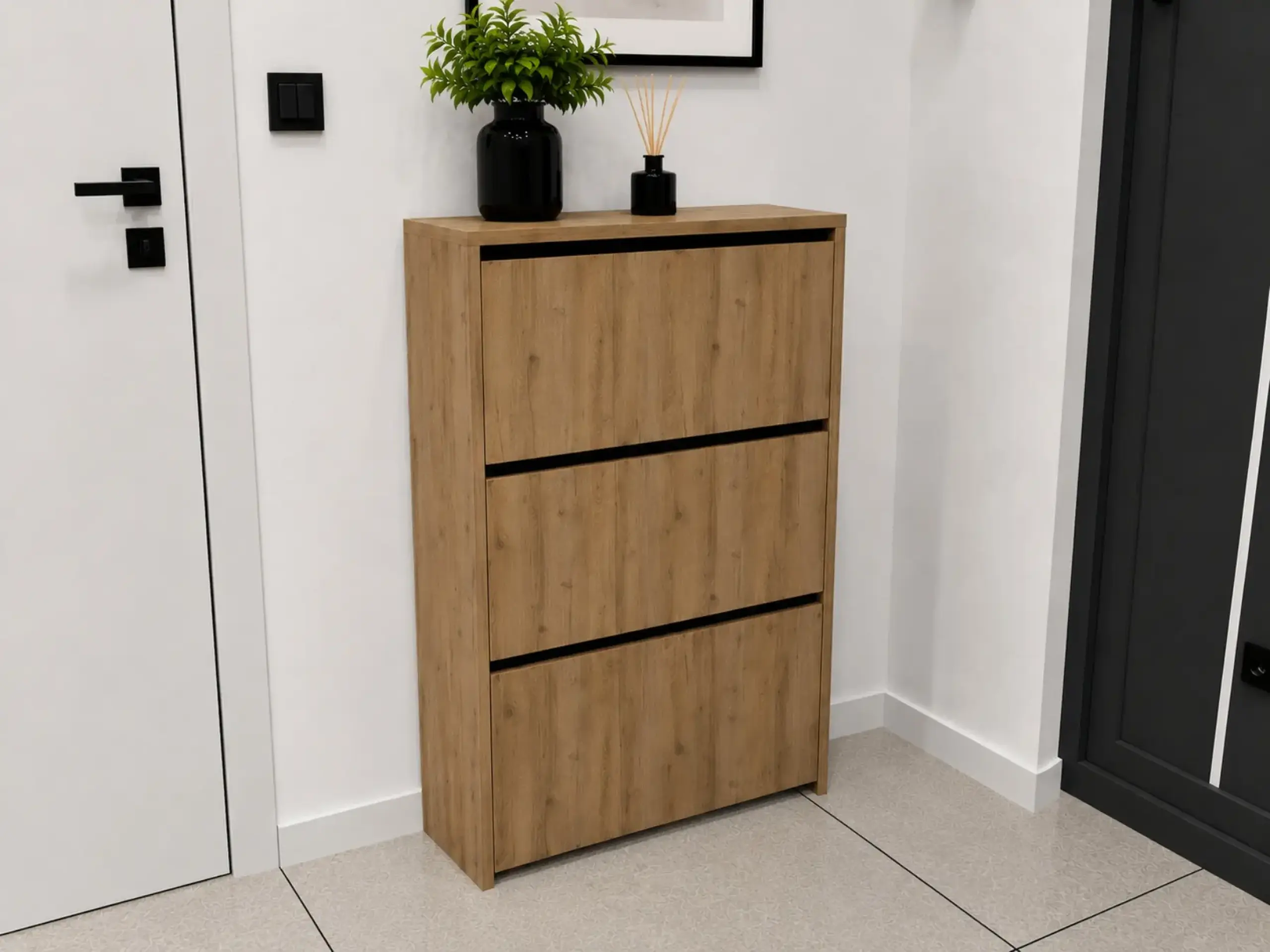 Dulap pentru pantofi Monaco Atlantic 110x70x24cm