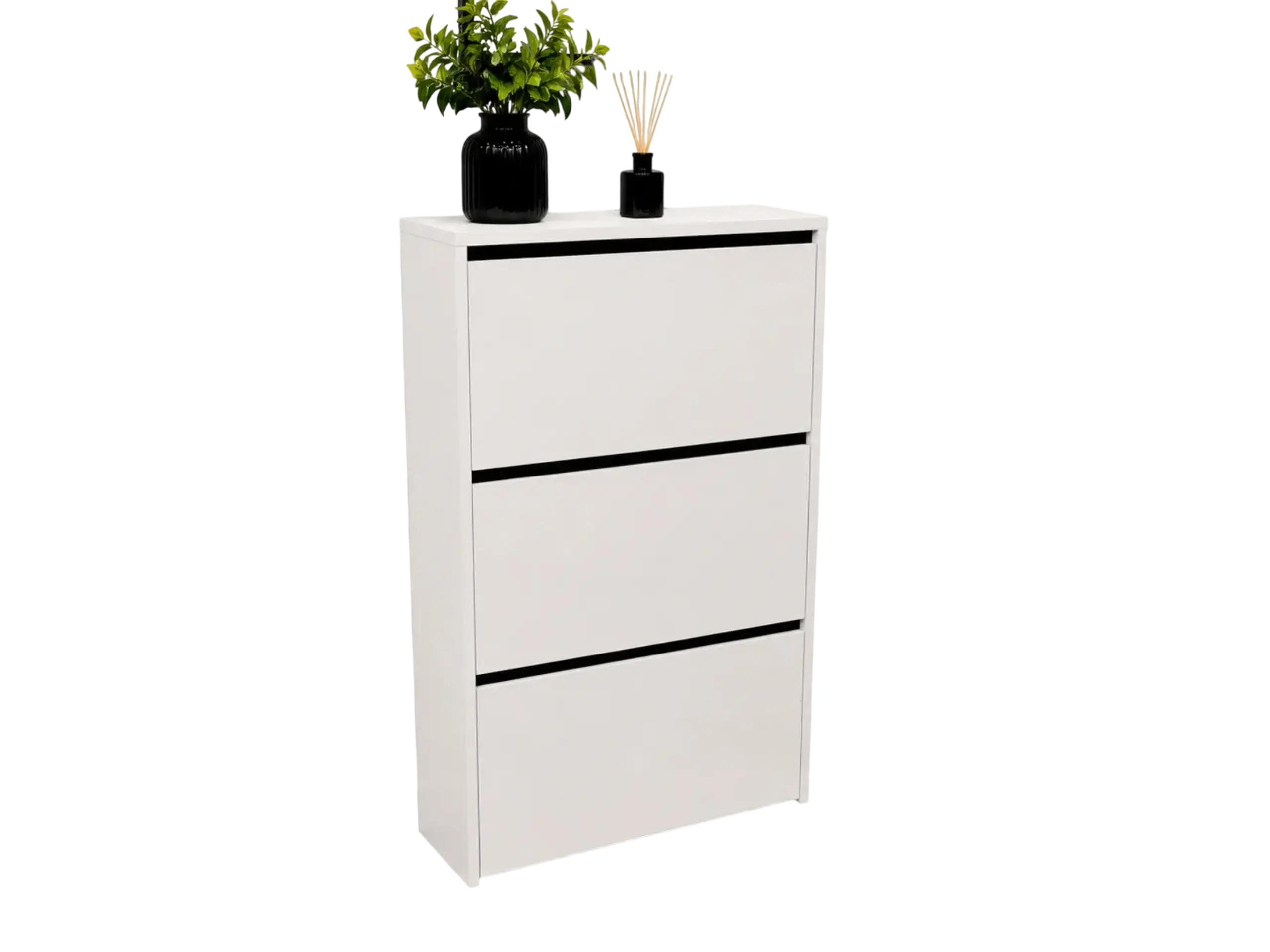 Dulap pentru pantofi Monaco Alb 70x110x24cm