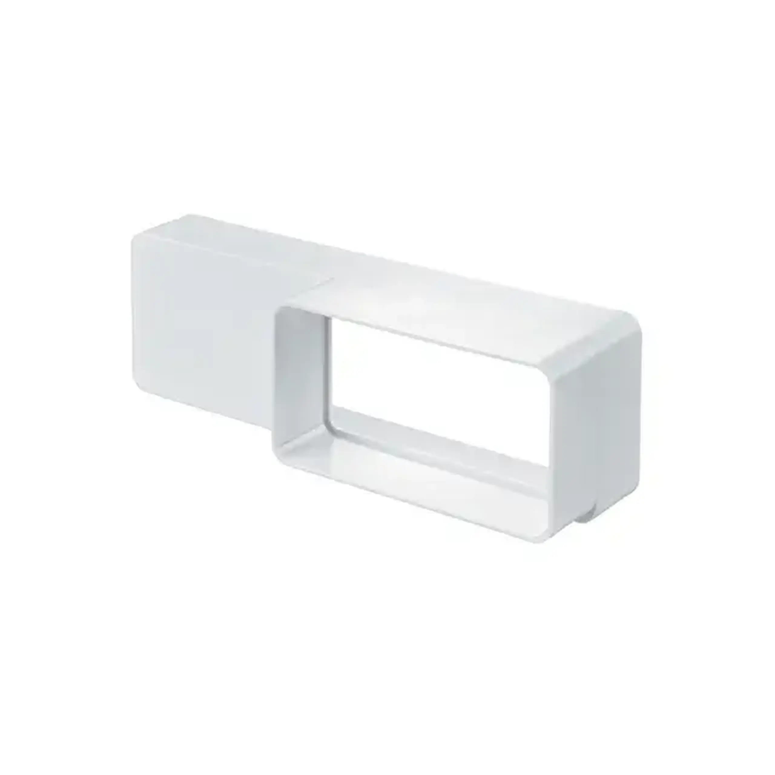 Conector de aeroduct Vents 16 150 mm plastic alb - Model 518