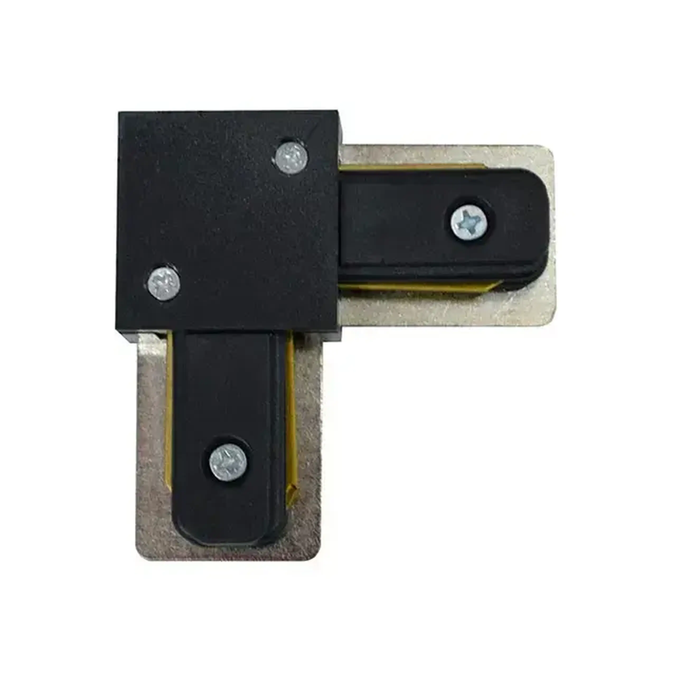 Conector pentru șină TRACKLIGHT 096 001 0001 16 A 250 V negru Horoz - Tip L