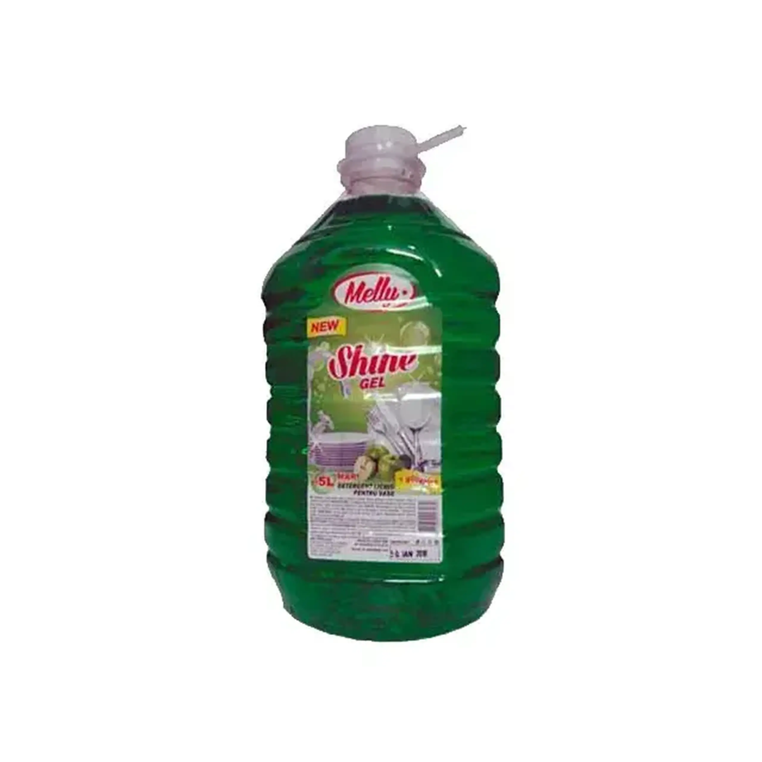 Gel de spălat vesela Melly Măr verde 5 l