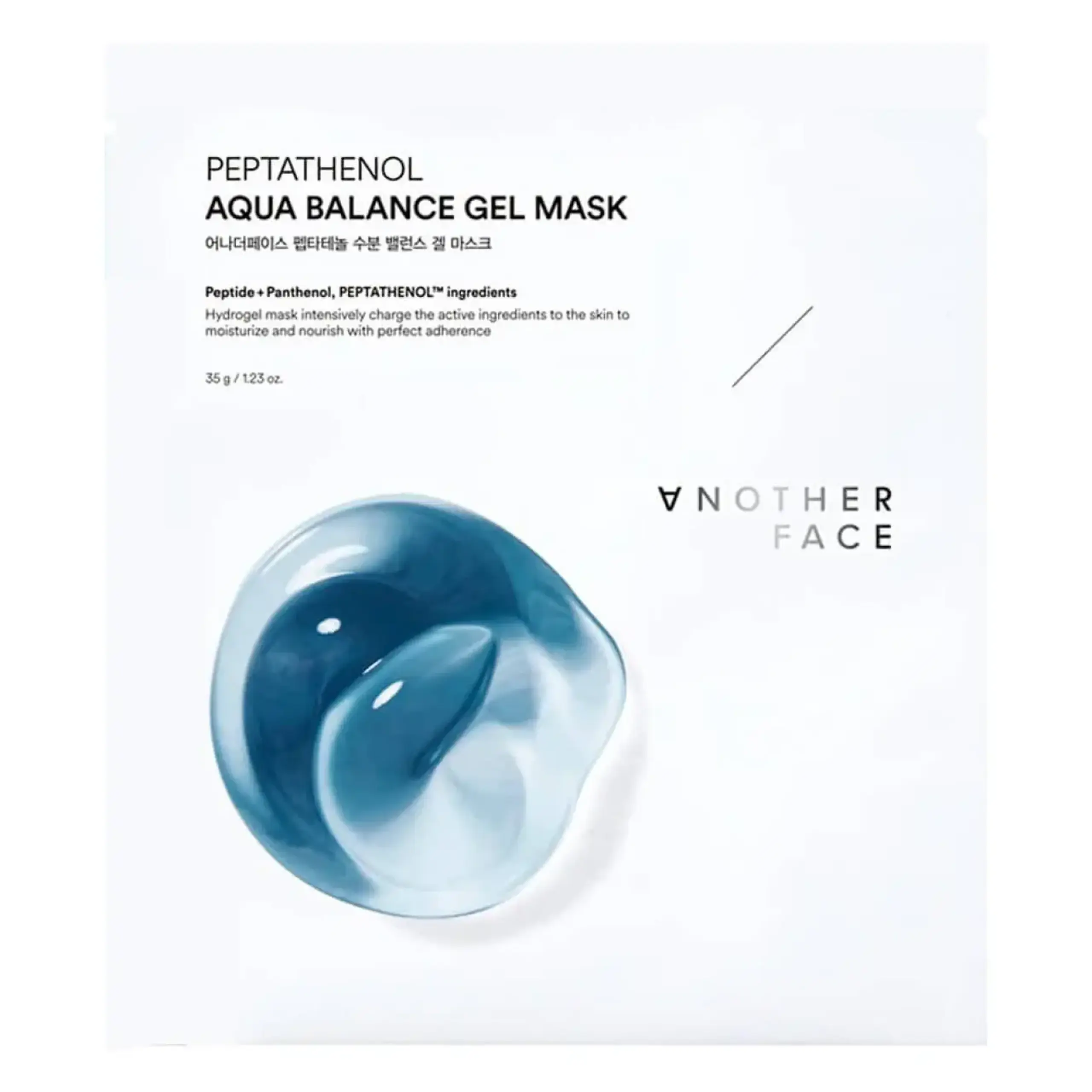 Another Face, Peptathenol Aqua Balance Gel Mask