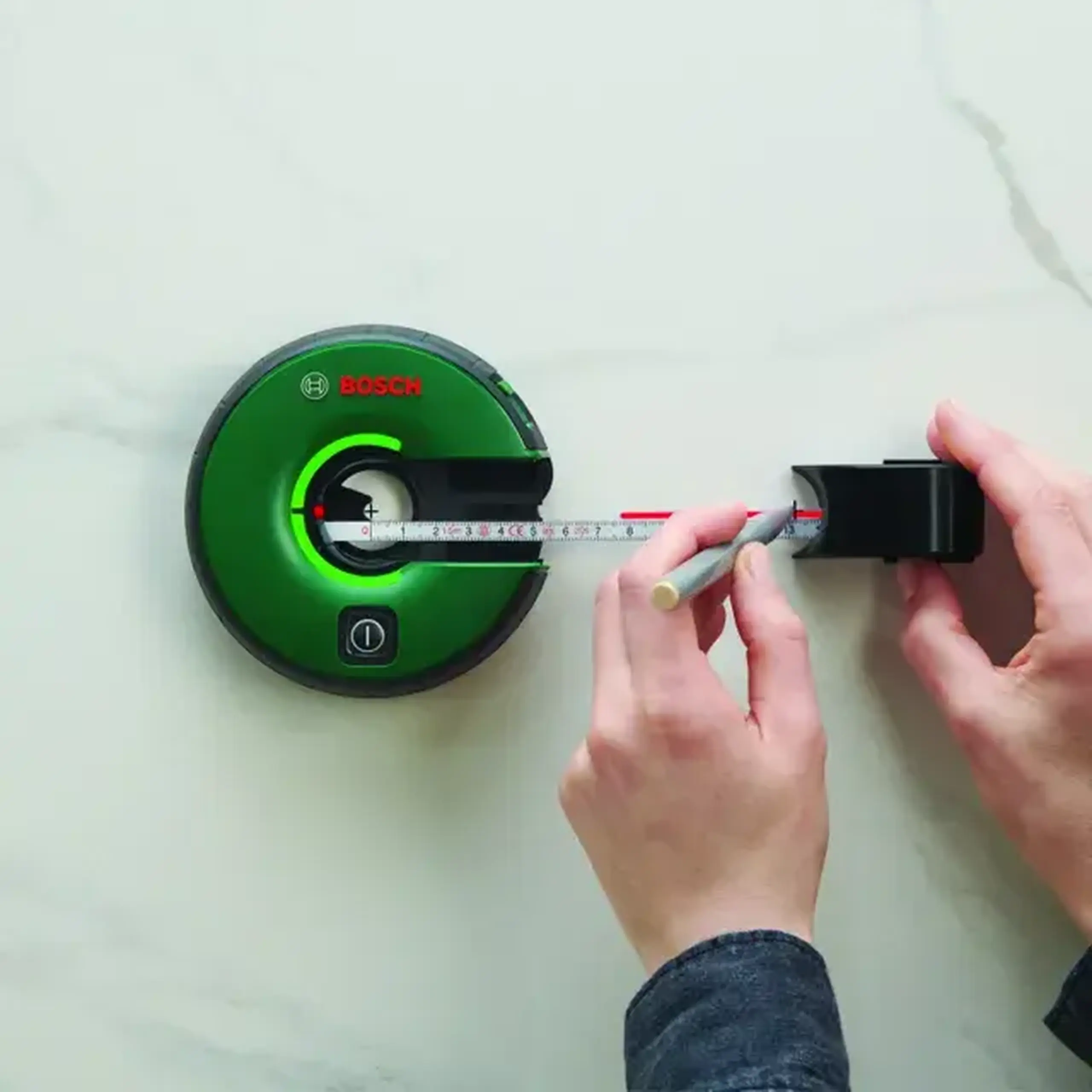 Nivelă cu laser Atino Roșu 2 m 1.5 V IP54 Bosch
