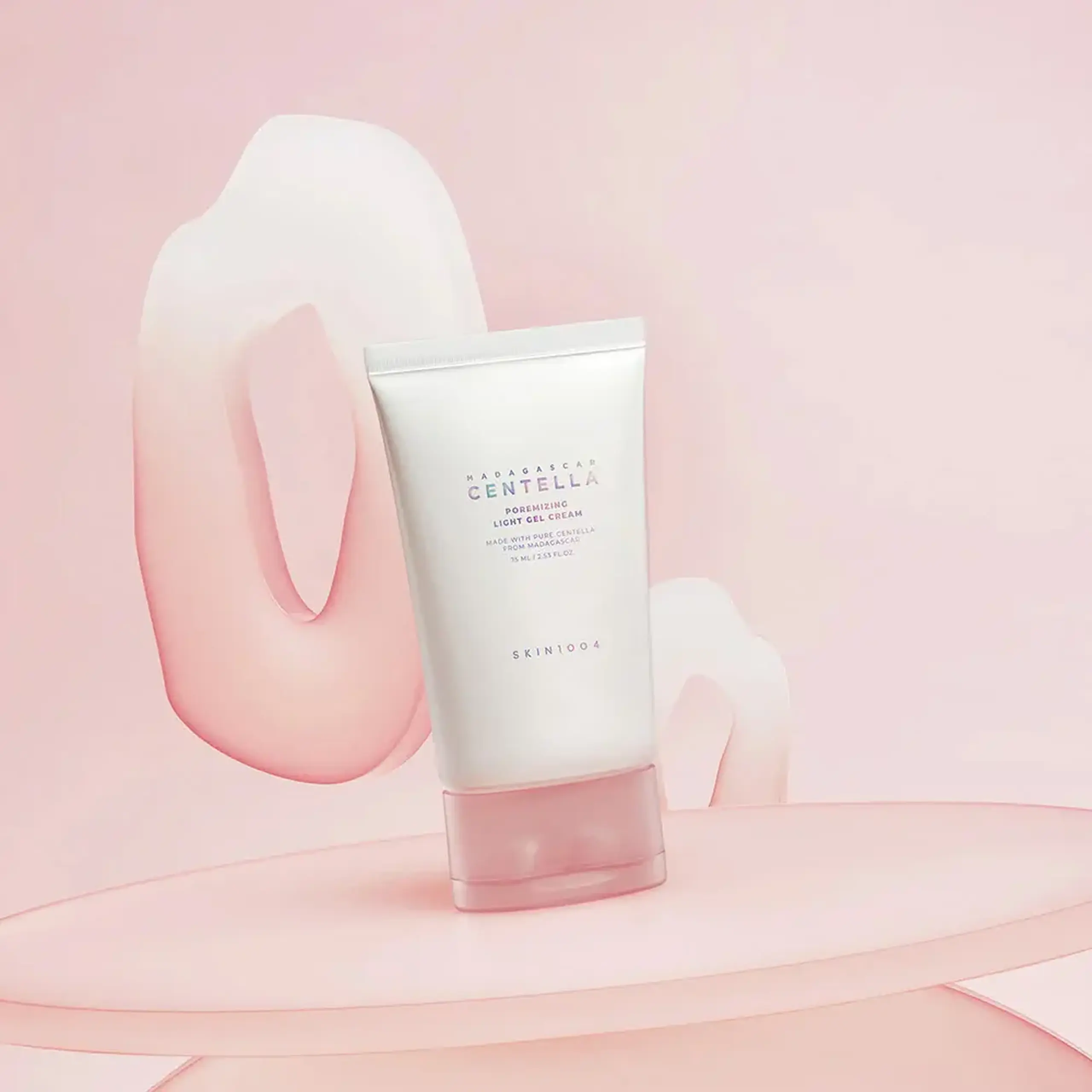 Gel ușor pentru minimizarea porilor cu centella și sare roz Skin1004 Madagascar Centella Poremizing Light Gel Cream 75ml