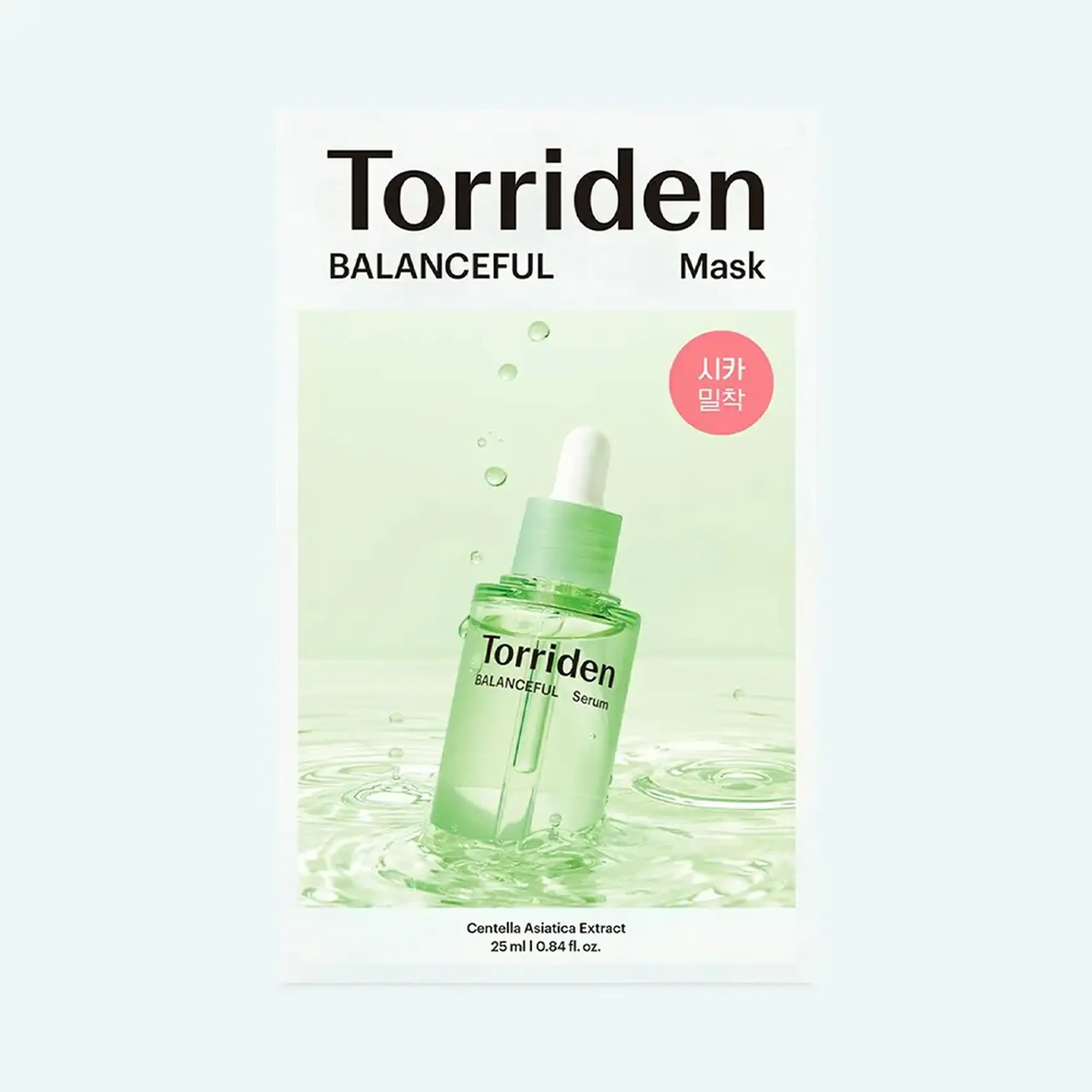 Mască calmantă din țesătură Torriden BALANCEFUL Cica Mask 25ml