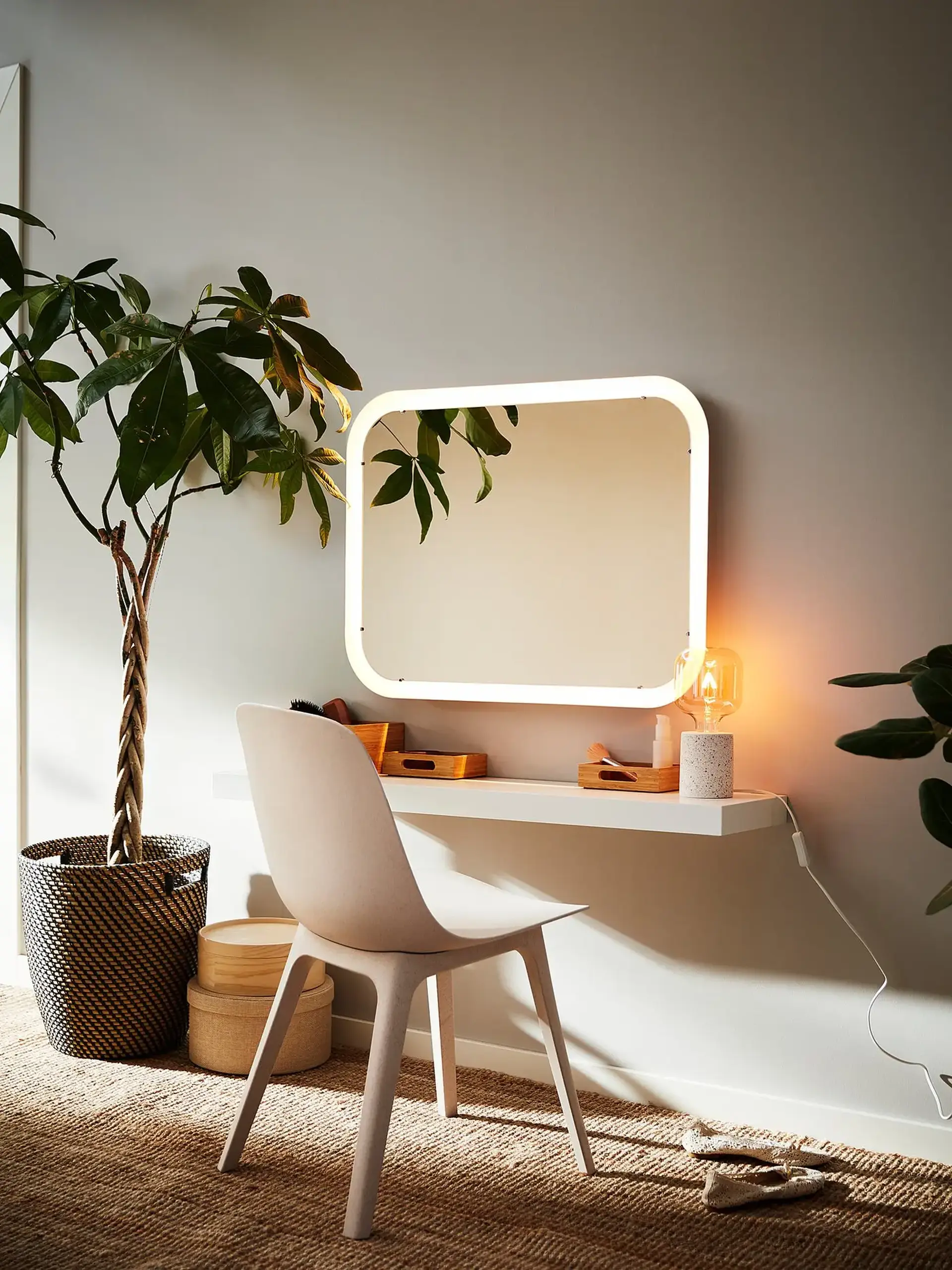 IKEA LACK Polita, alb, 110x26 cm