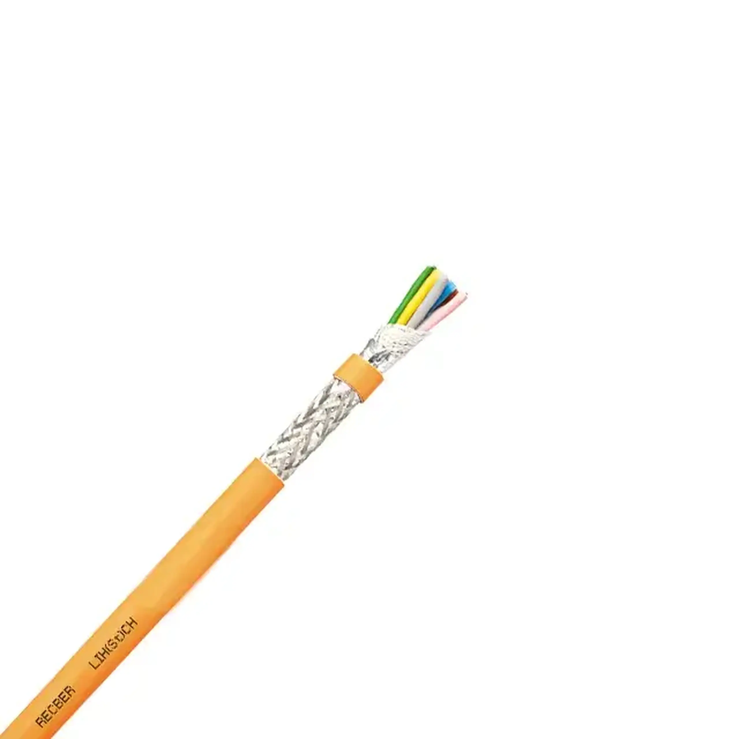 Cablu ecranat LIH(ST)CH 12 * 1.0 mm² portocaliu