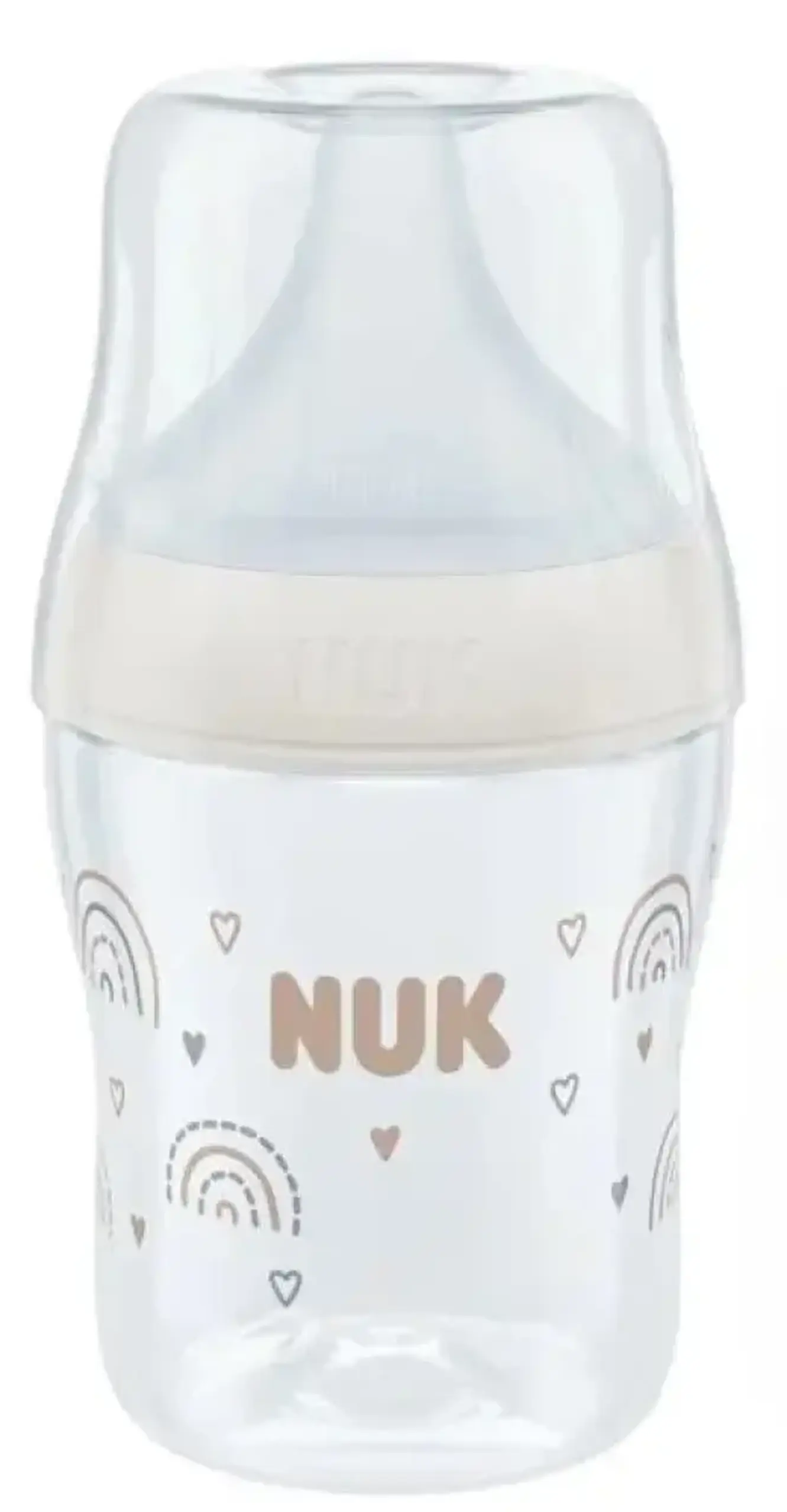 NUK Sticluta PM sticla 120ml+tetina silicon (0+ luni) (S)