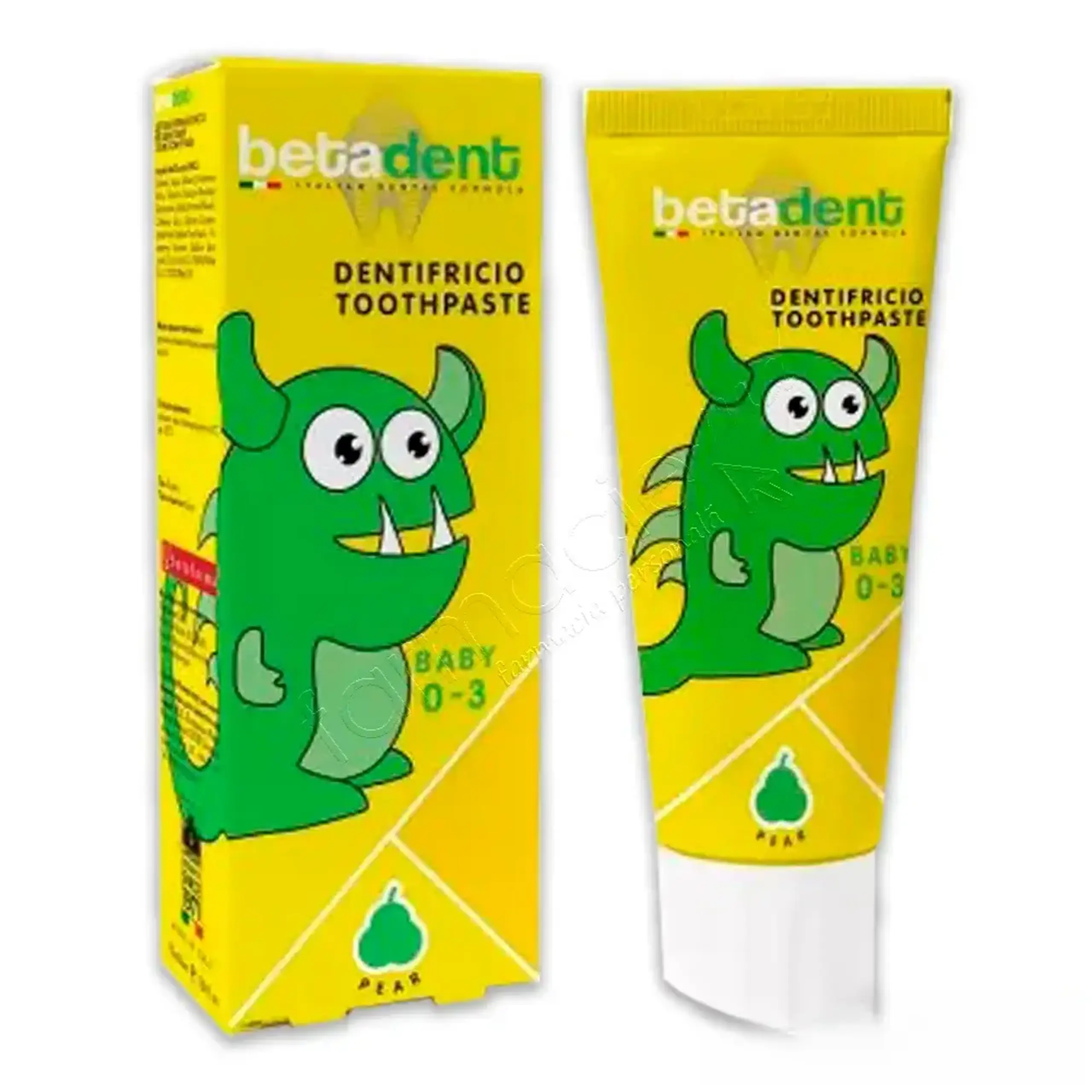 Pasta dinti pt copii Betadent Baby 0-3 ani 75ml