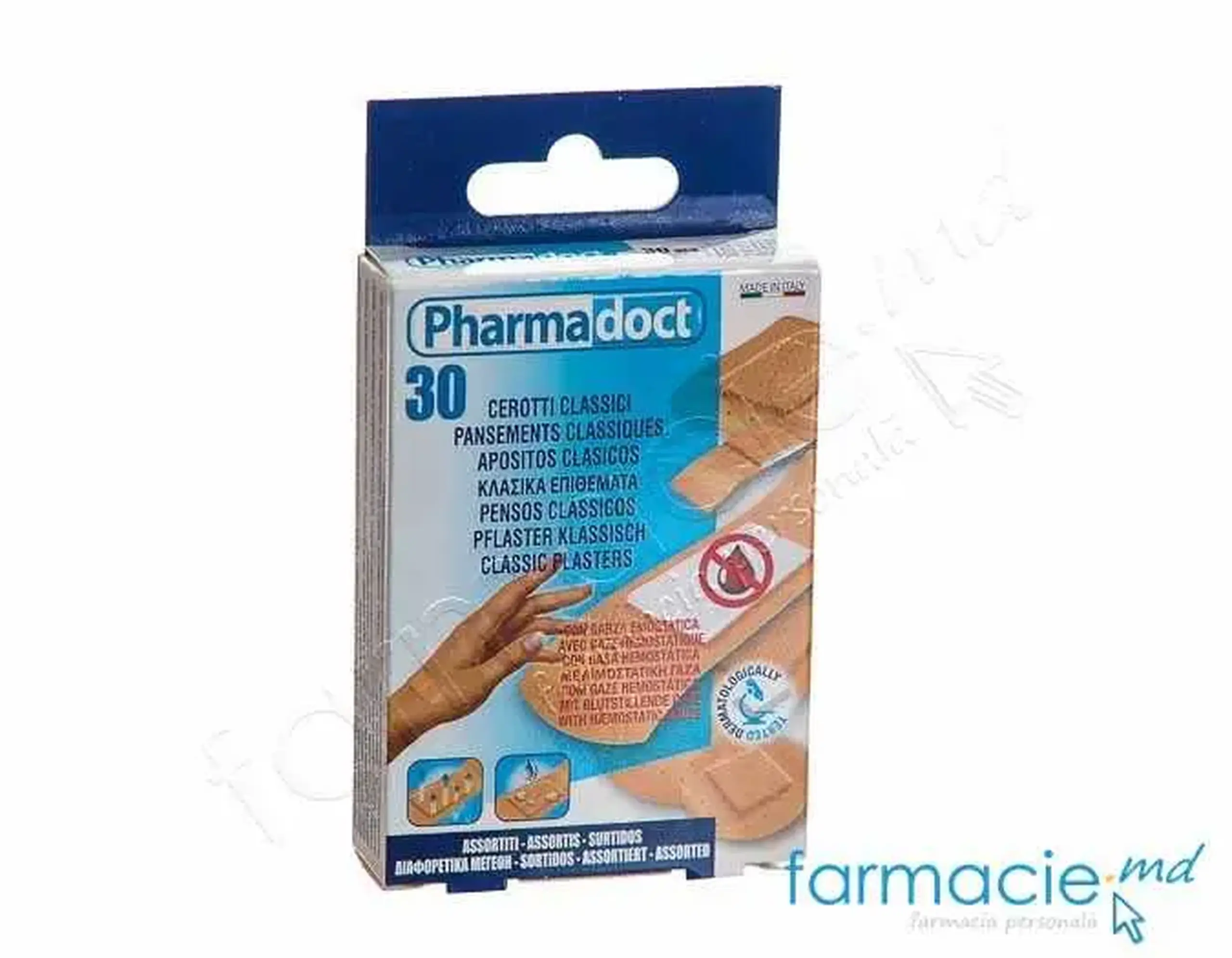 Emplastru Pharma Doct N30 Hemostatic,assorti,5 marimi
