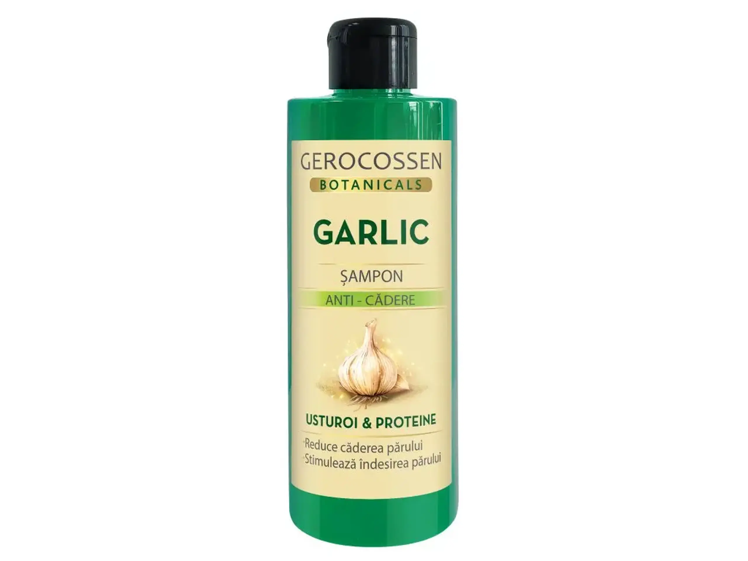 Gerocossen Botanicals GARLIC Sampon anti-cadere,usturoi si proteine 400ml