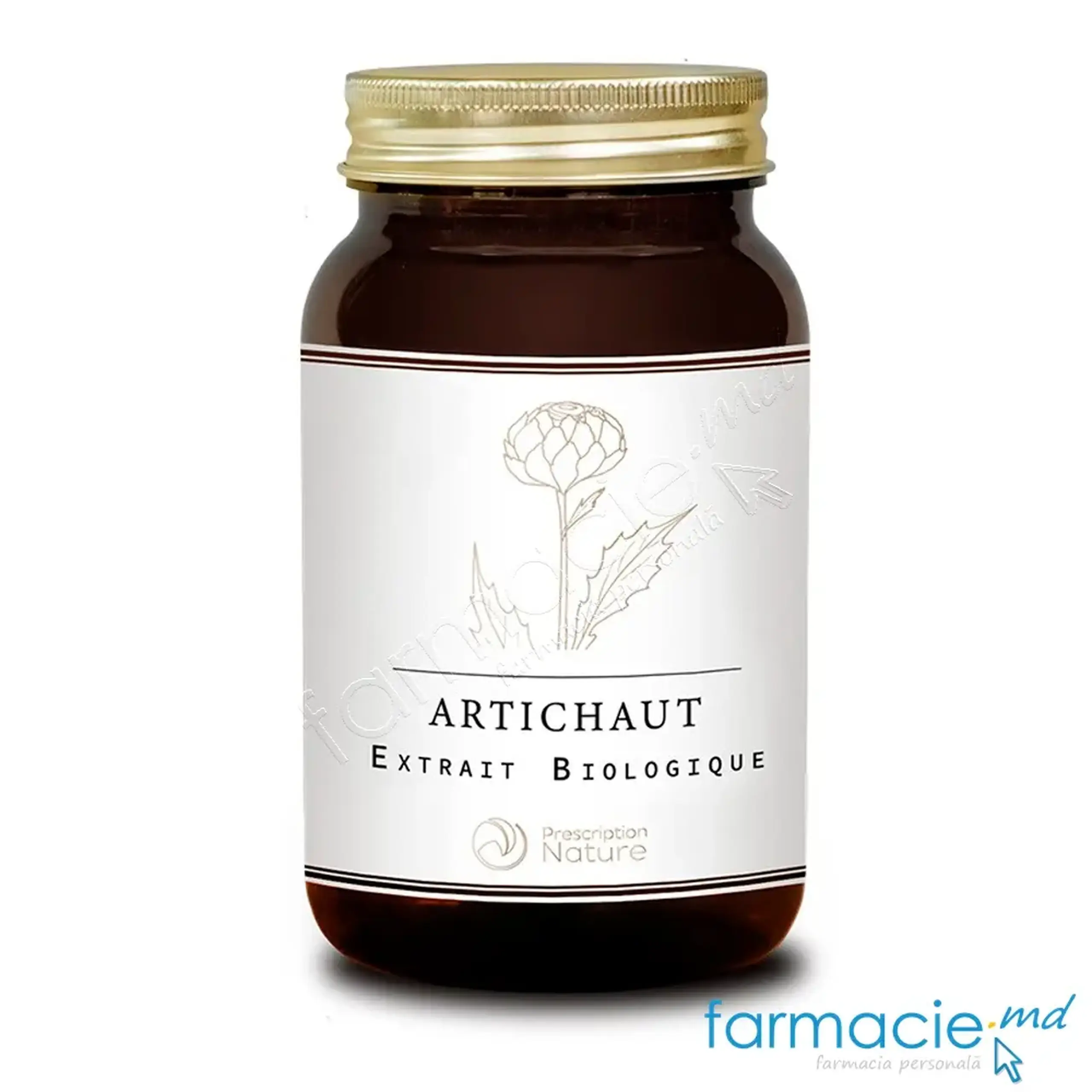 Anghinare-Artichaut BIO Organic 300mg caps.N45 Pharma Nature