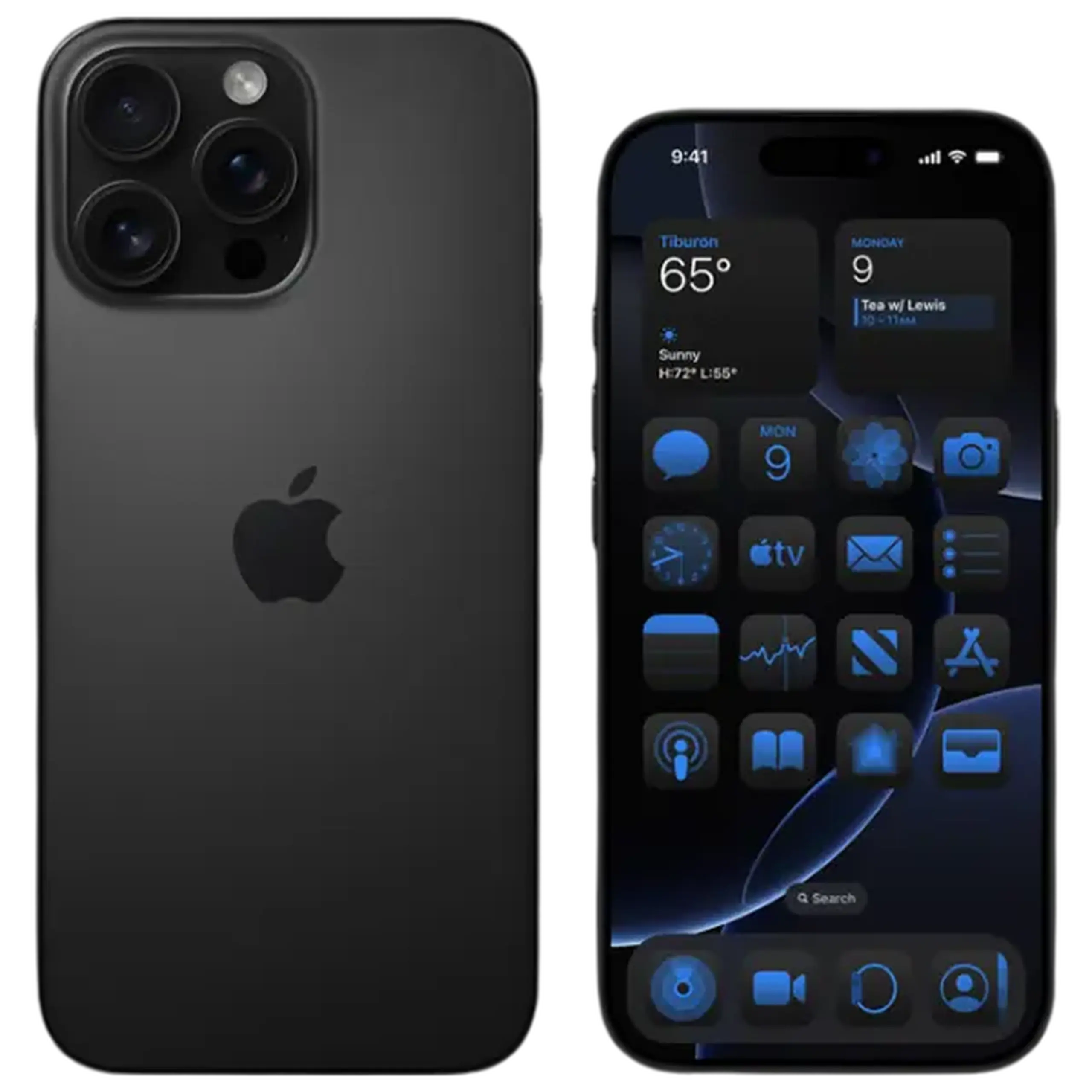 (Utilizat) Apple iPhone 16 Pro Max 256GB, Black Titanium