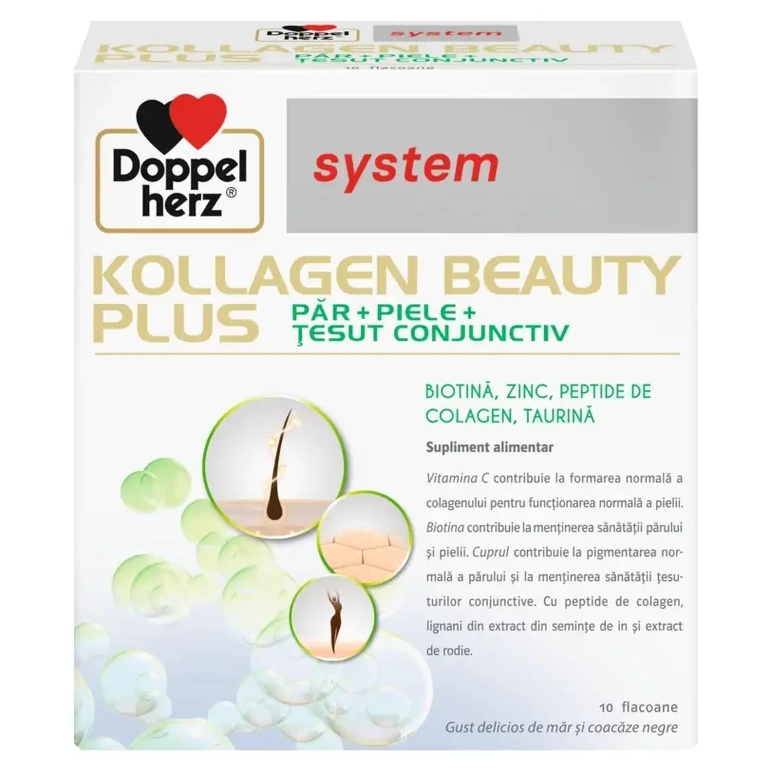 Colagen System Beauty Plus flacoane N10 Doppelherz
