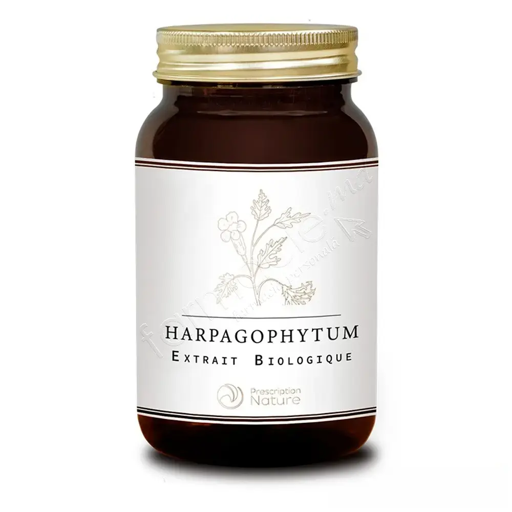 Gheara Diavolului-Harpagophytum BIO Organic 435 mg caps. N45 Pharma Nature