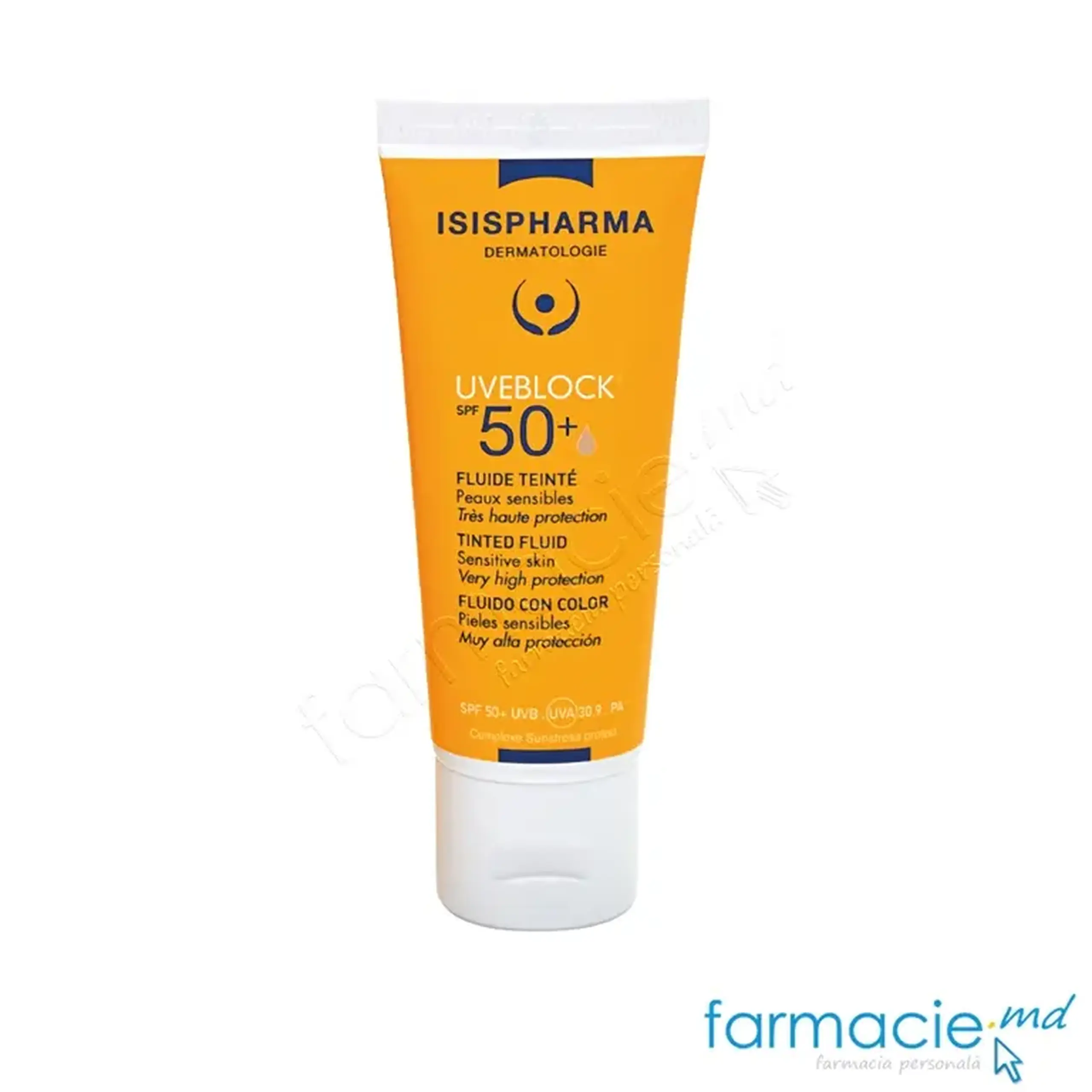 Uveblock SPF50 Tinted crema 40ml Isispharma