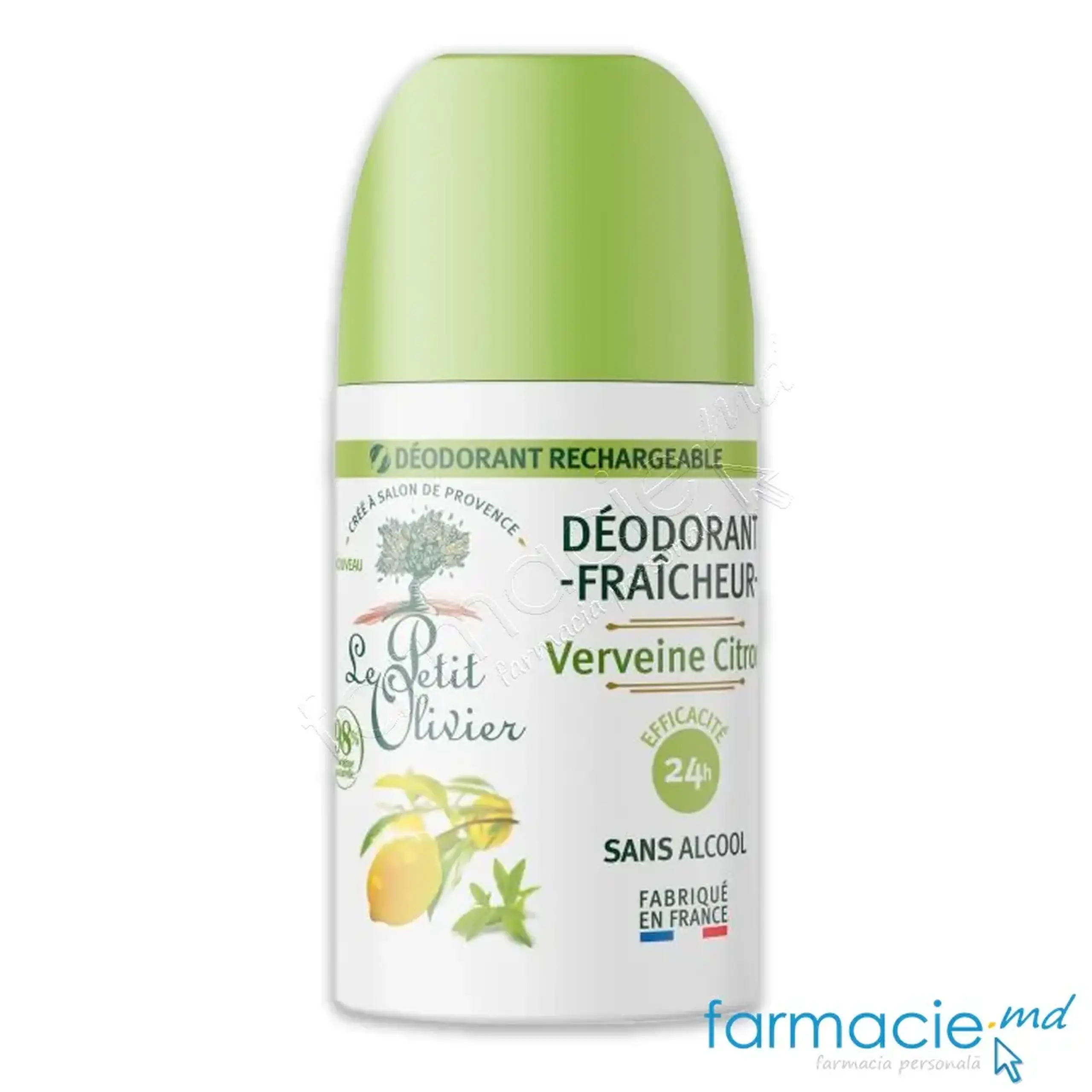 Le Petit Olivier Deo Roll verbena lamiie fara alcool 50ml