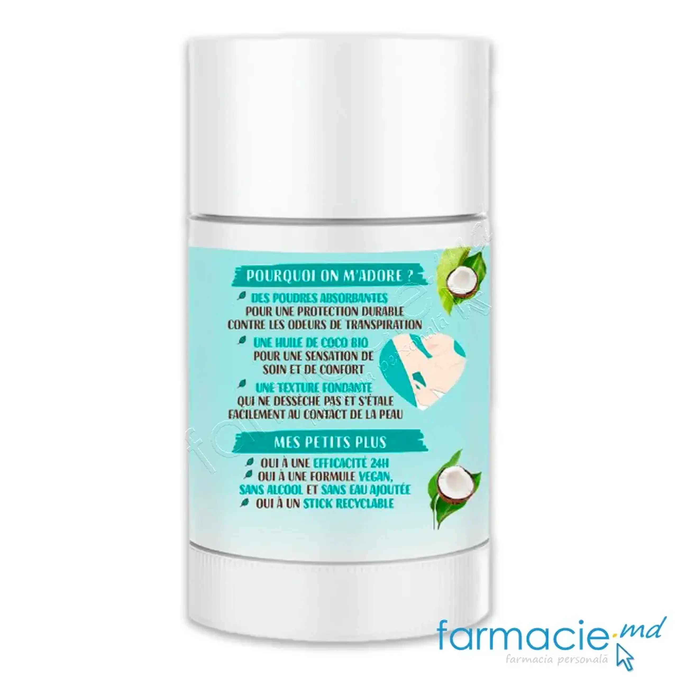 Lovea Deo Solid ulei de cocos 50g