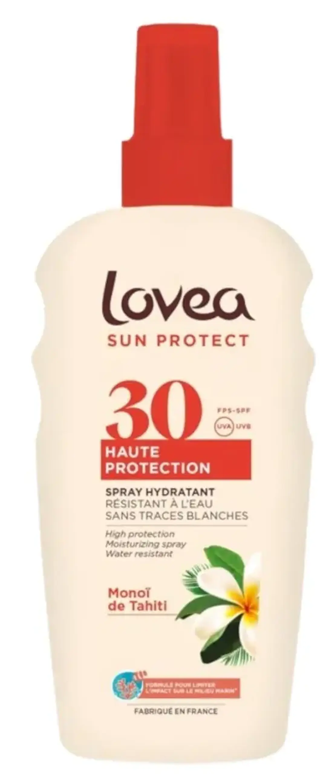 Lovea Vegan Lotiune-spay hidratanta protectie solara SPF30 150ml