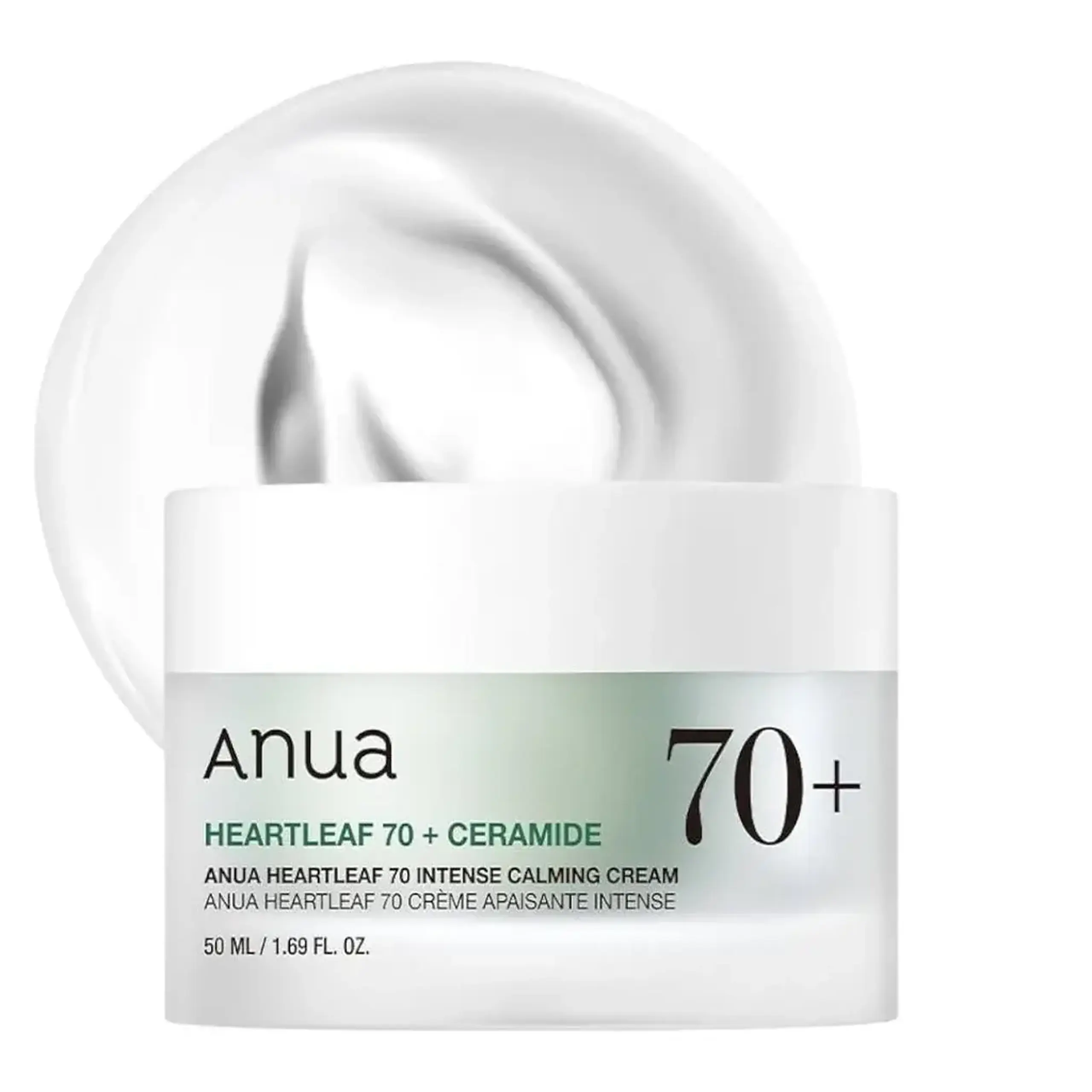 Anua, Heartleaf 70% Intense Calming Cream, 50 ml