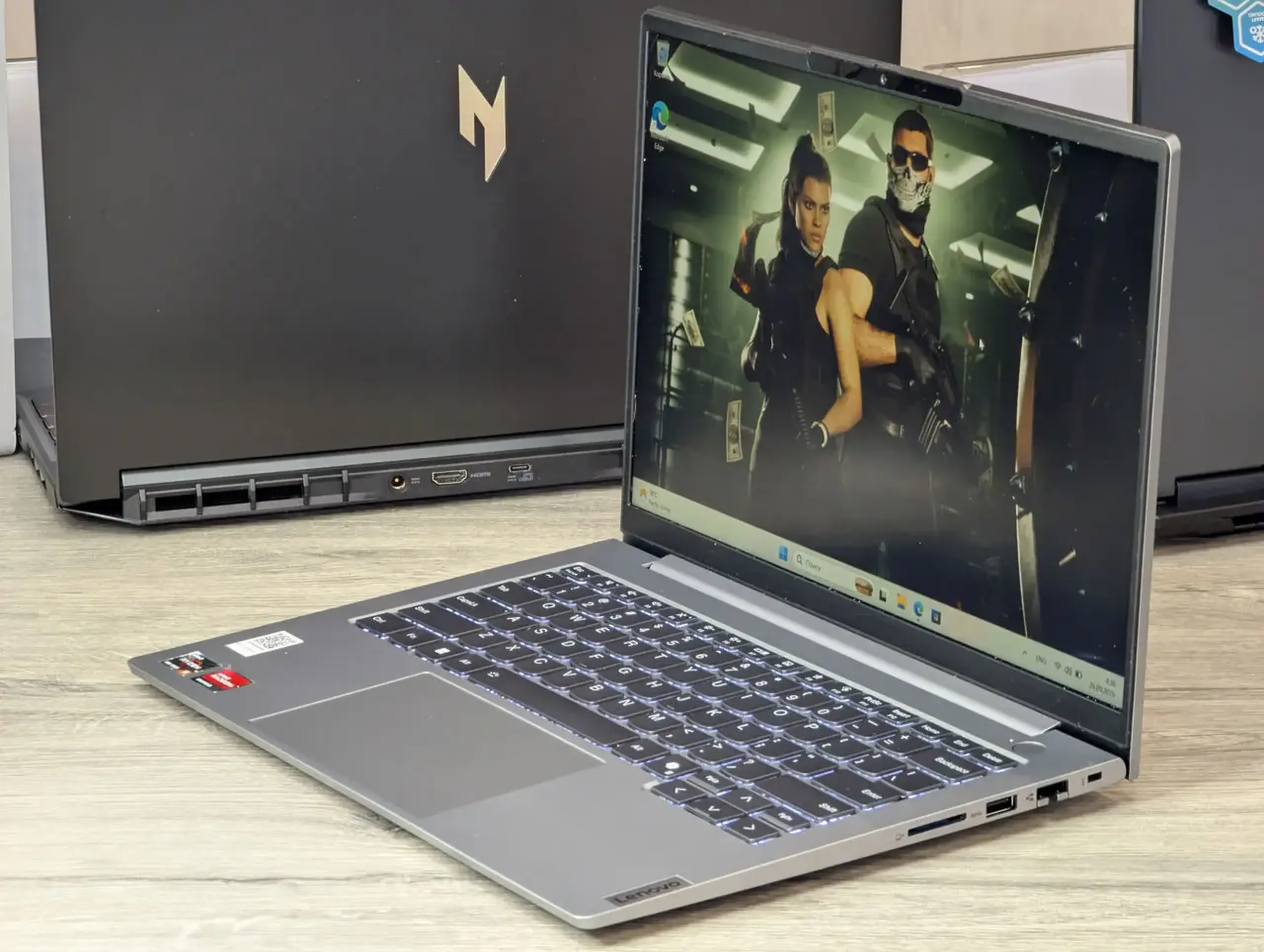Nou! Lenovo ThinkBook 14 G7 | AMD Ryzen 5 7535HS | 16GB DDR5 | 256GB SSD | 14.0" FHD+ IPS