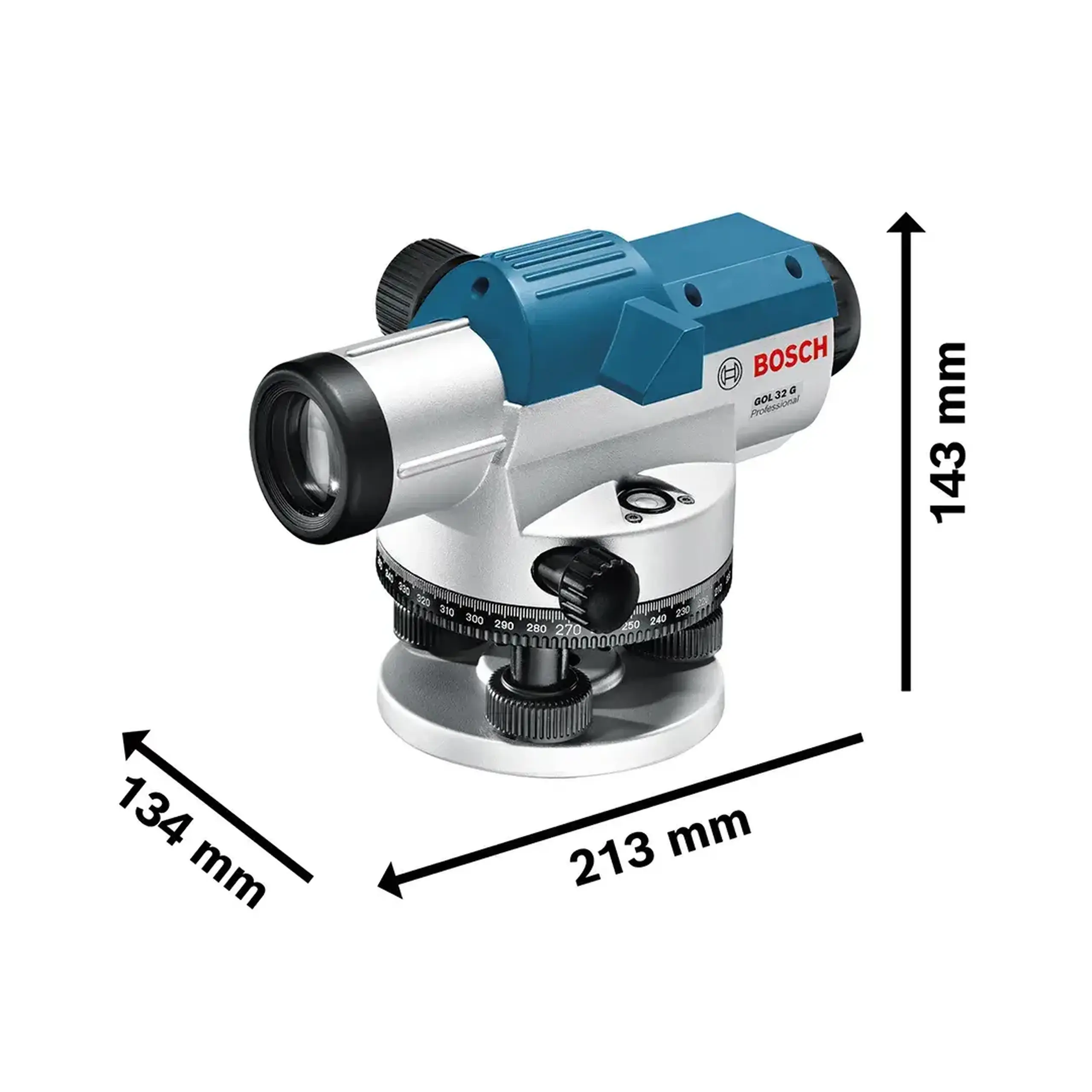 Nivelă optică GOL32 G 0.3 - 120 m IP54 Bosch