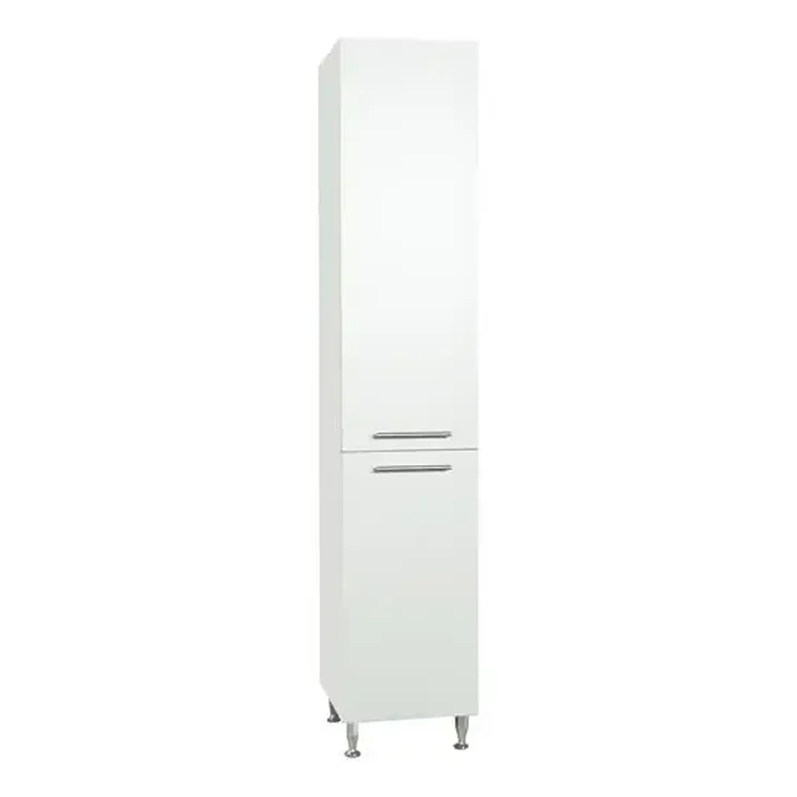 Dulap baie Badenmob Seria 016, cos de rufe, 180x35 cm, Alb
