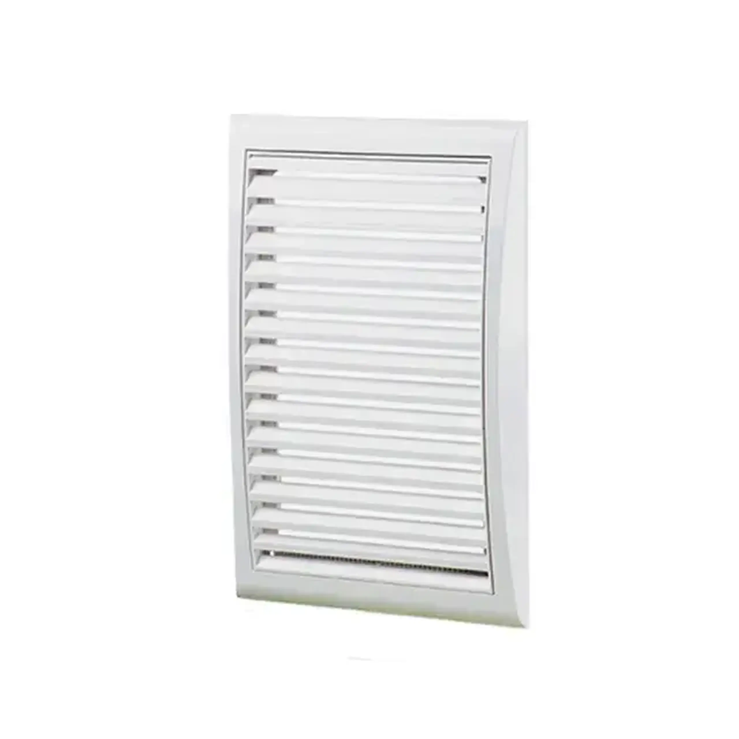 Grilaj de ventilare cu sită Vents MB-101 154 x 154 mm plastic alb - Dimensiuni (L x W x H x Ø) 295 x 160 mm