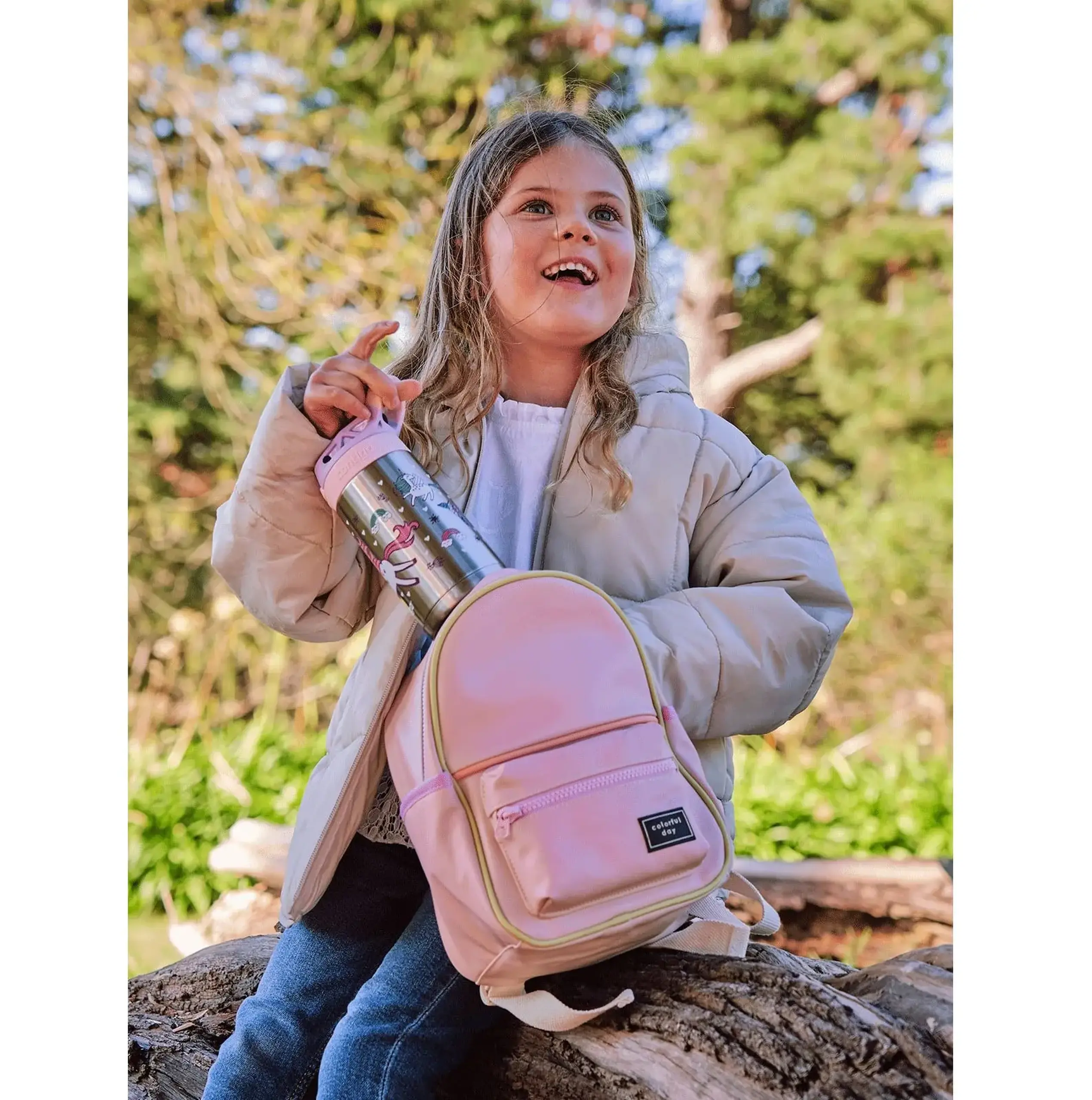 Căciulă Contigo Easy Clean SS 380ml Strwbry Unicorn