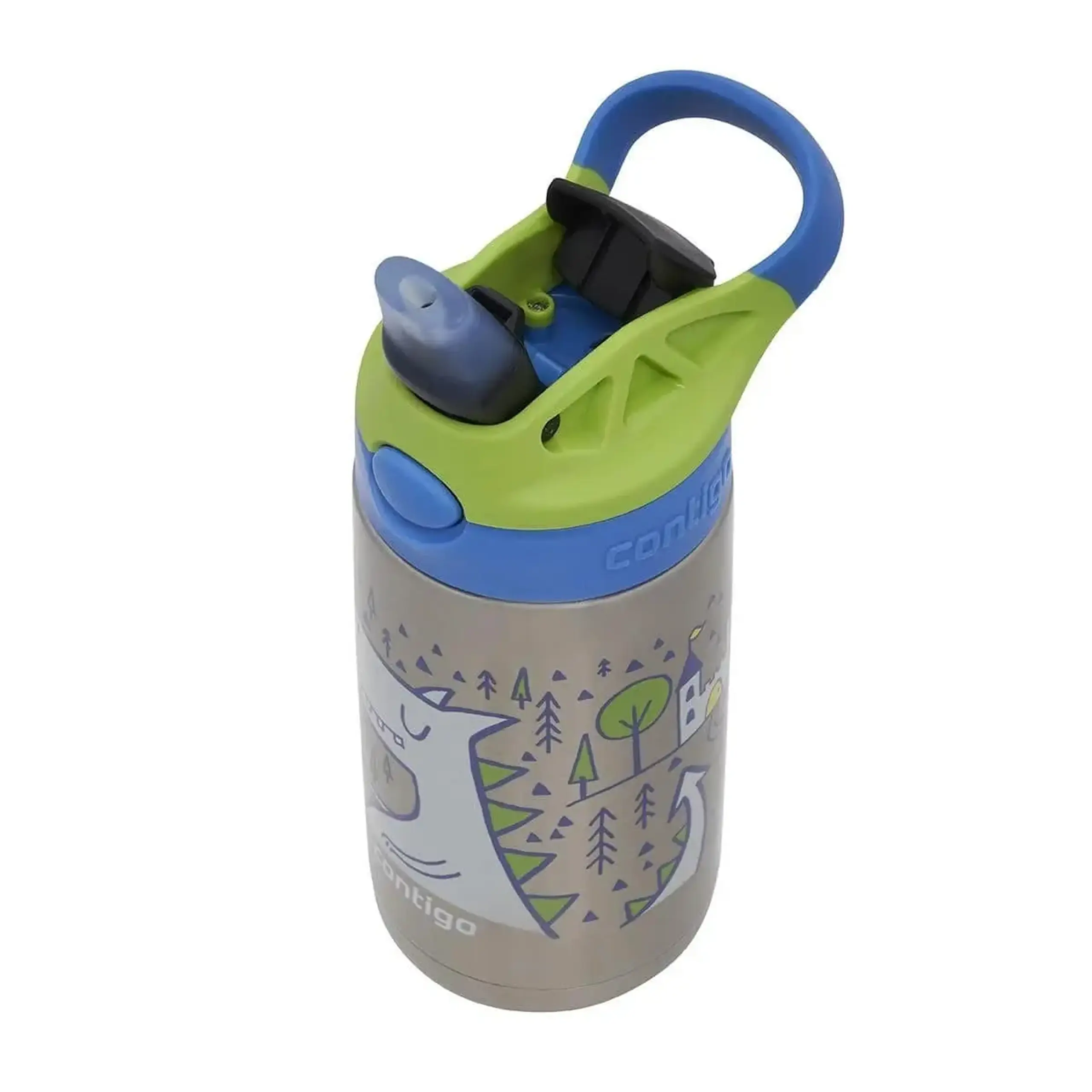 Sticlă Contigo Easy Clean SS 380ml Matcha Dragon