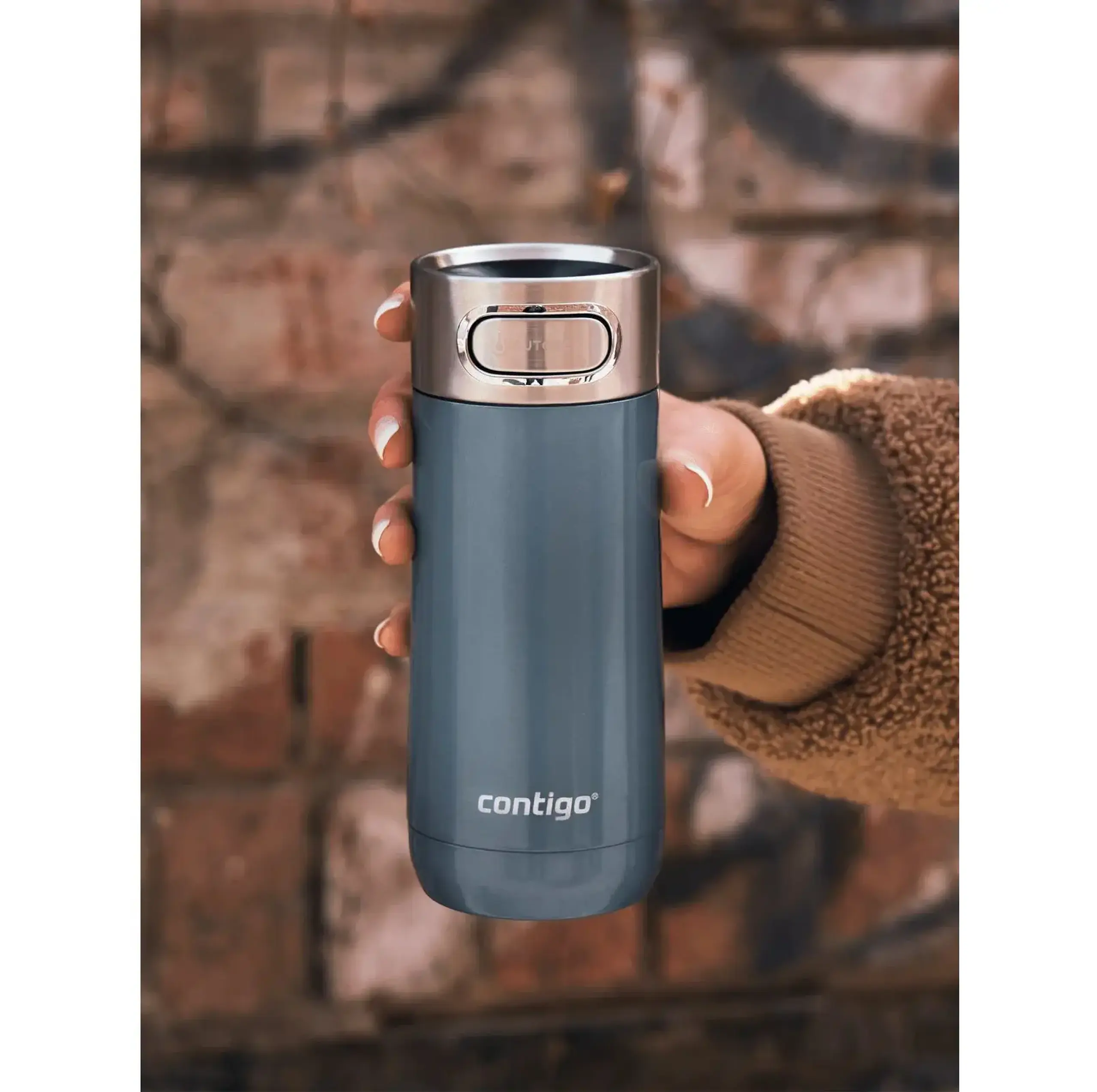 Cană termică Contigo Luxe Autoseal 360ml Cornflower