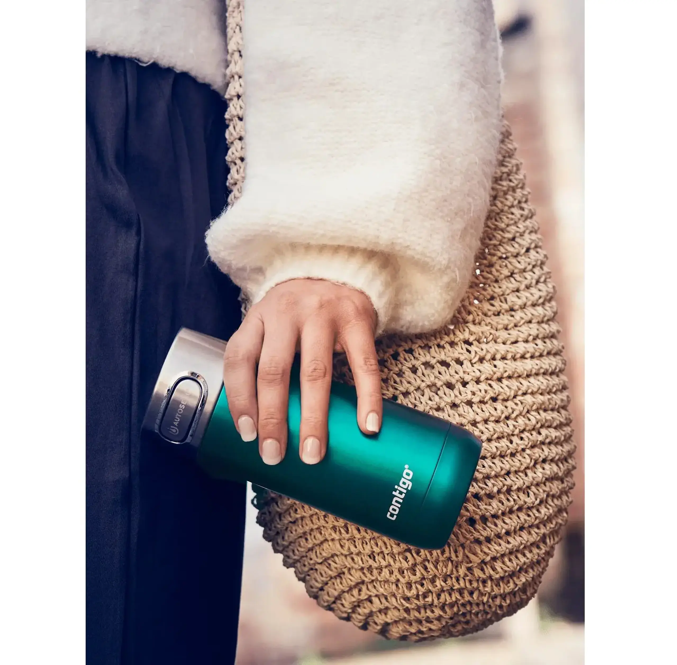 Cană termică Contigo Luxe Autoseal 360ml Biscay Bay