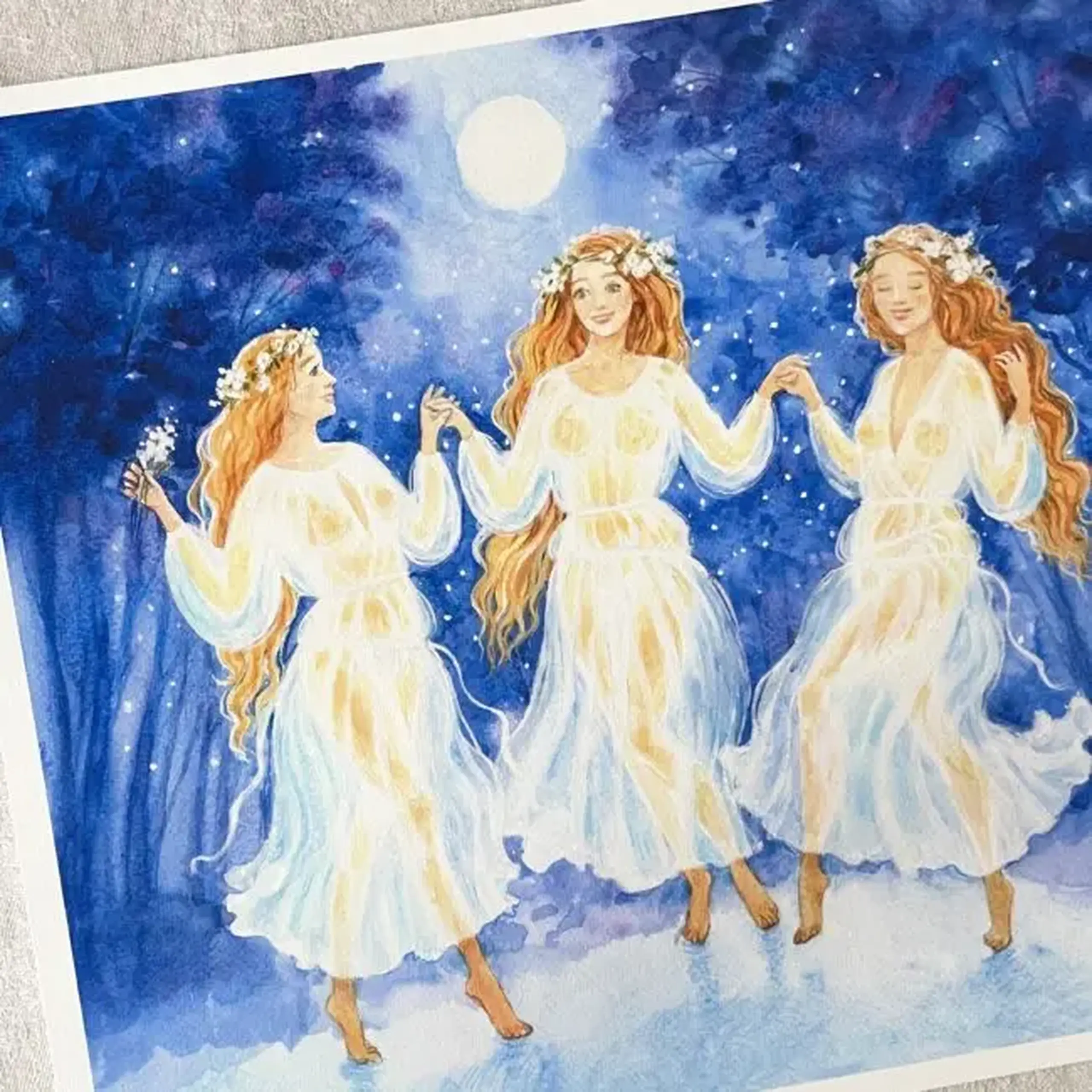 “Sânzienele” ART PRINT A2