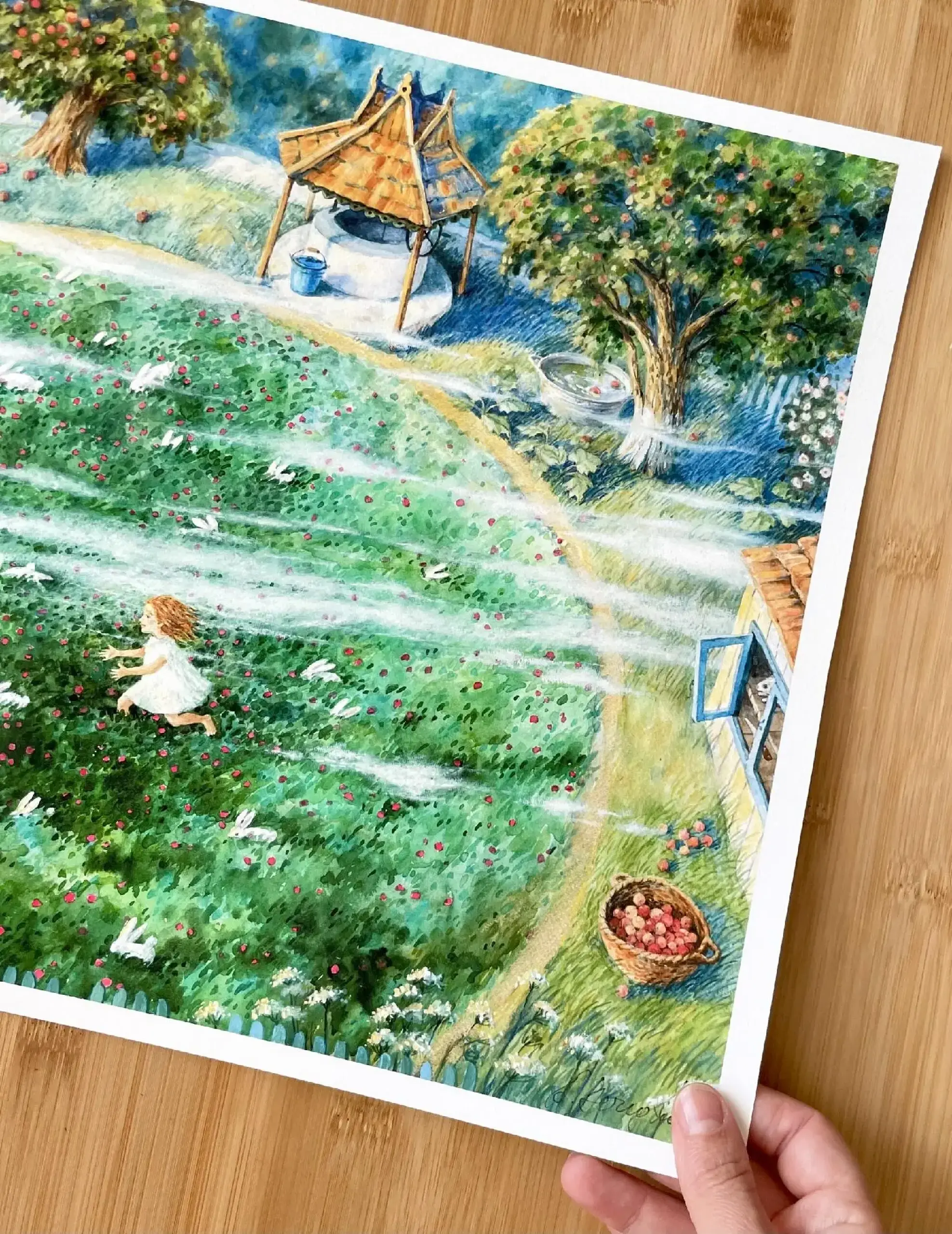 "Vara la Bunici" ART PRINT A2