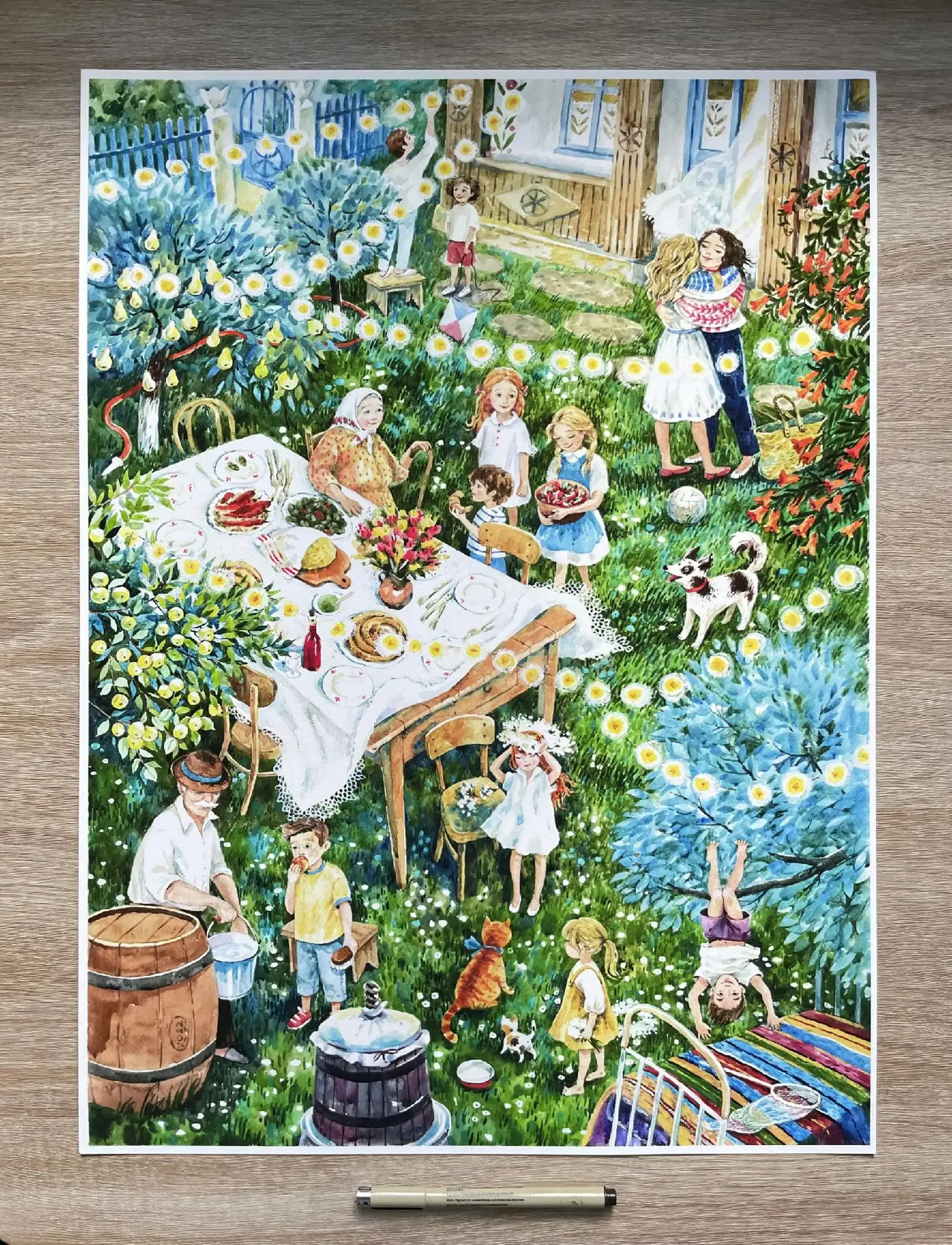 Degraba August | August ART PRINT A2