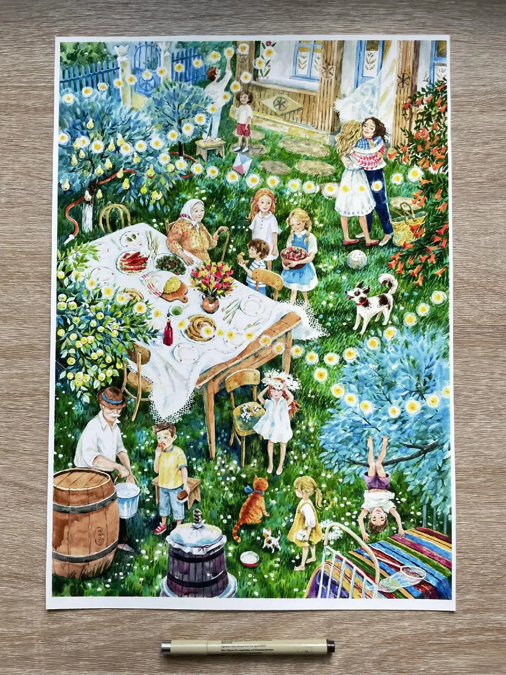 Degraba August | August ART PRINT A3+