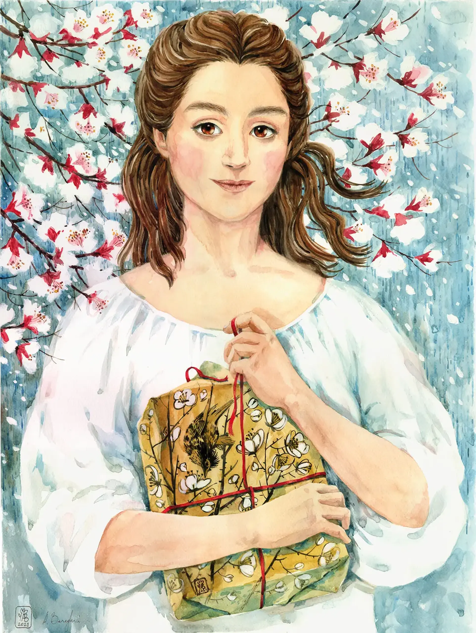 "Lea" ART PRINT A3+