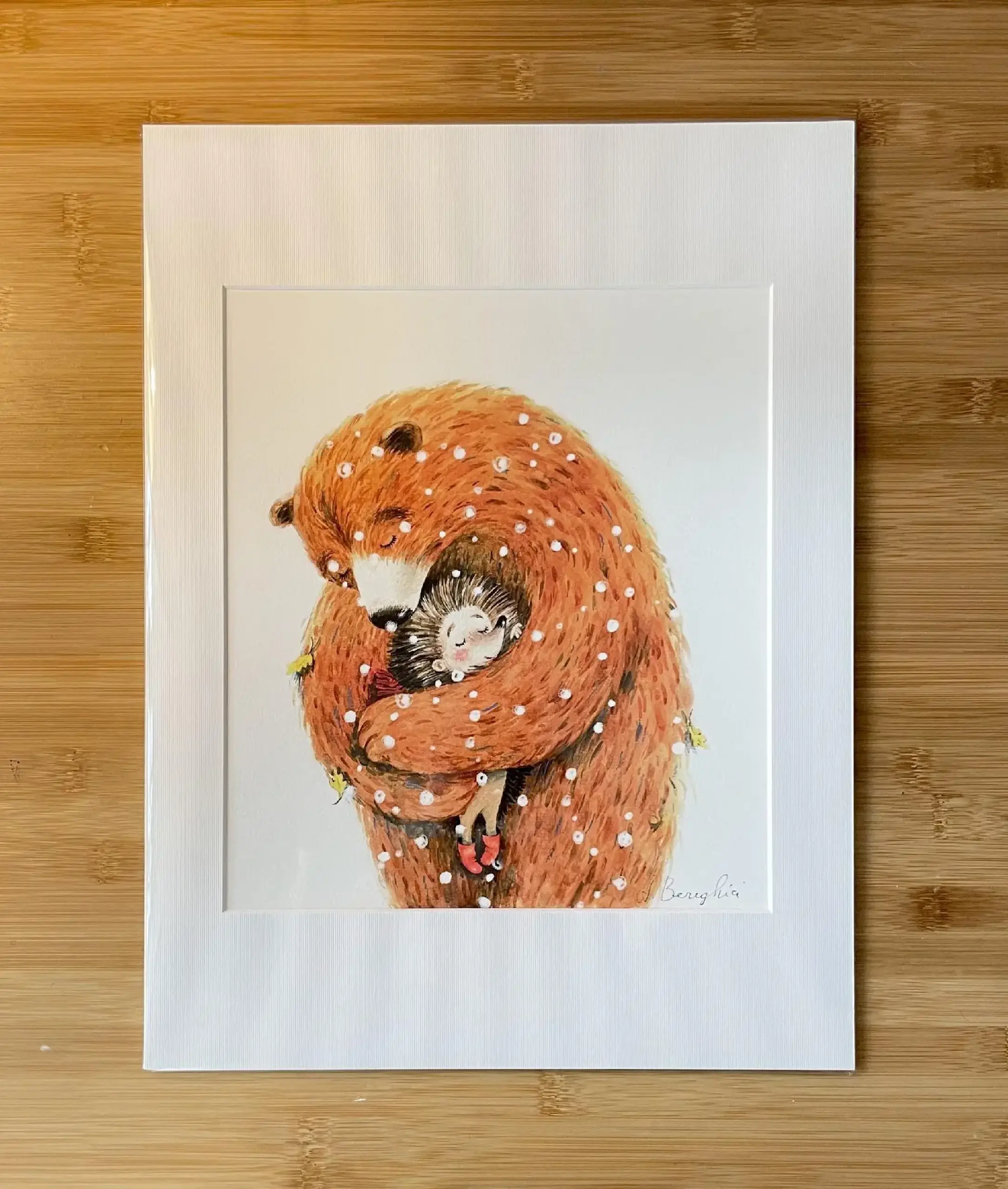 “Minunea Iarna” A4+ Passepartout | ART PRINT