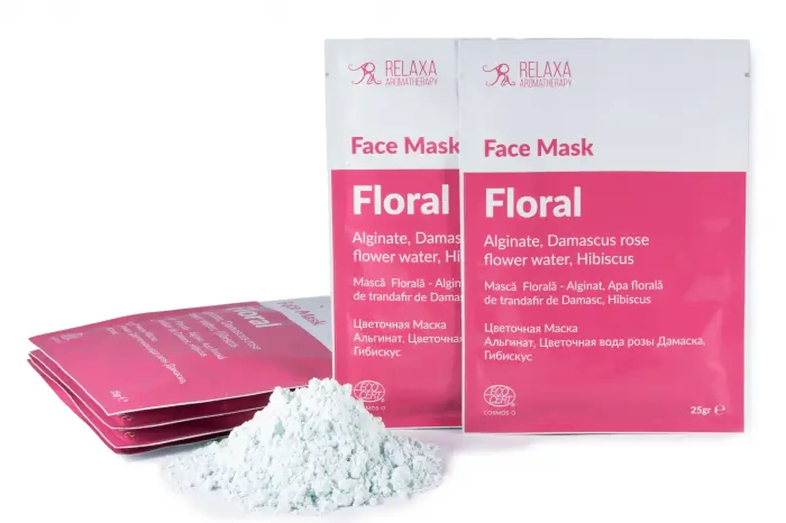 Mască alginată florală