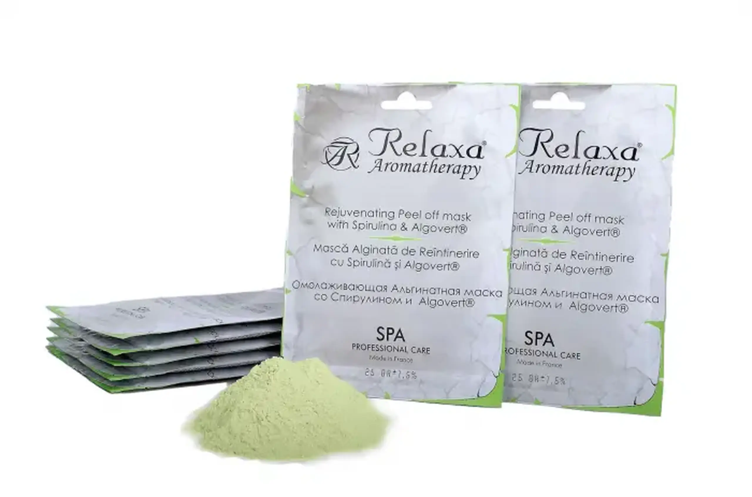 Masca Alginată de Reîntinerire cu Spirulină şi Algovert