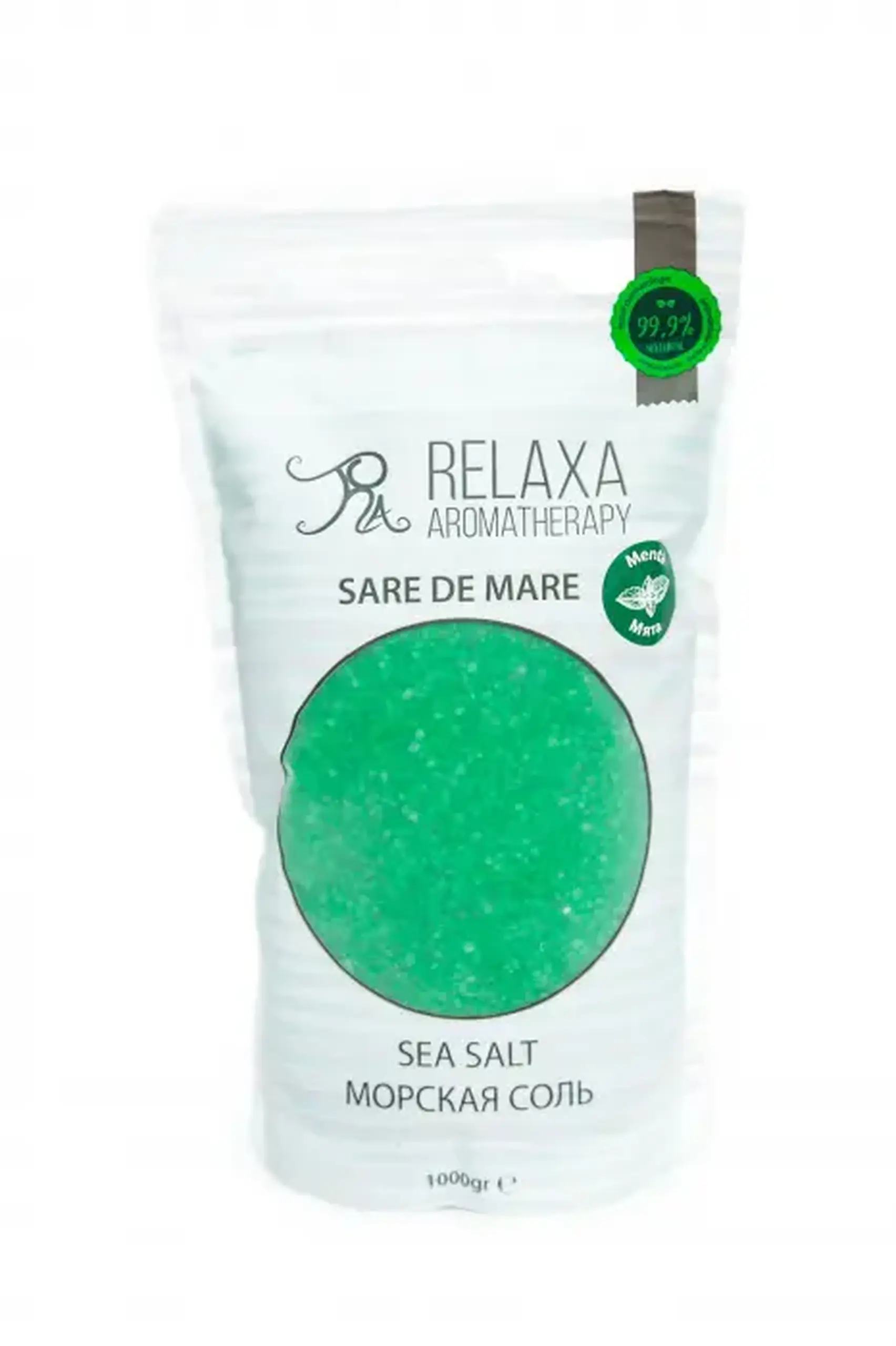 Sare de baie cu ulei eteric de arbore de mentă